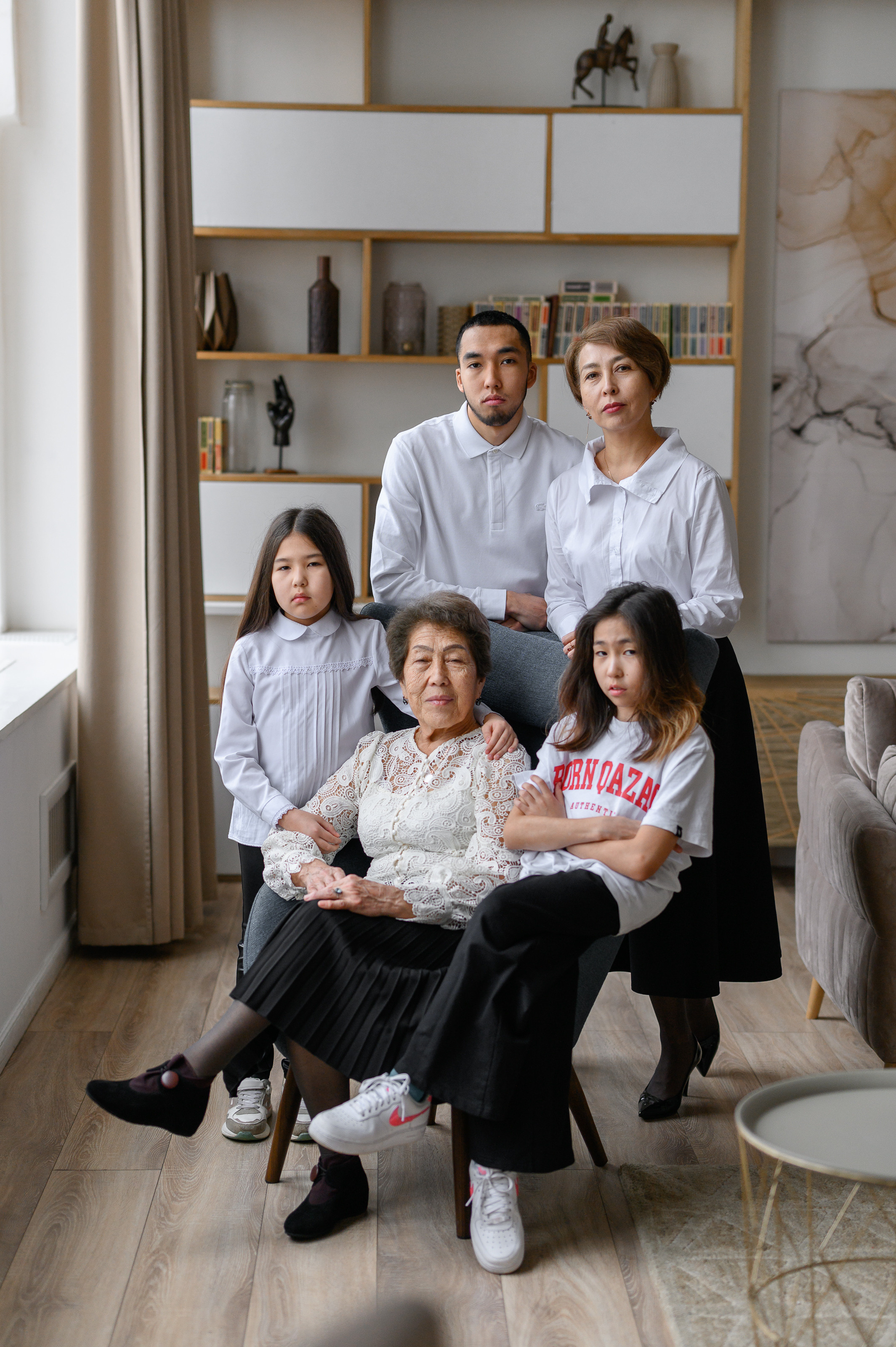 Семейная съёмка в студии. Semerlina.ru