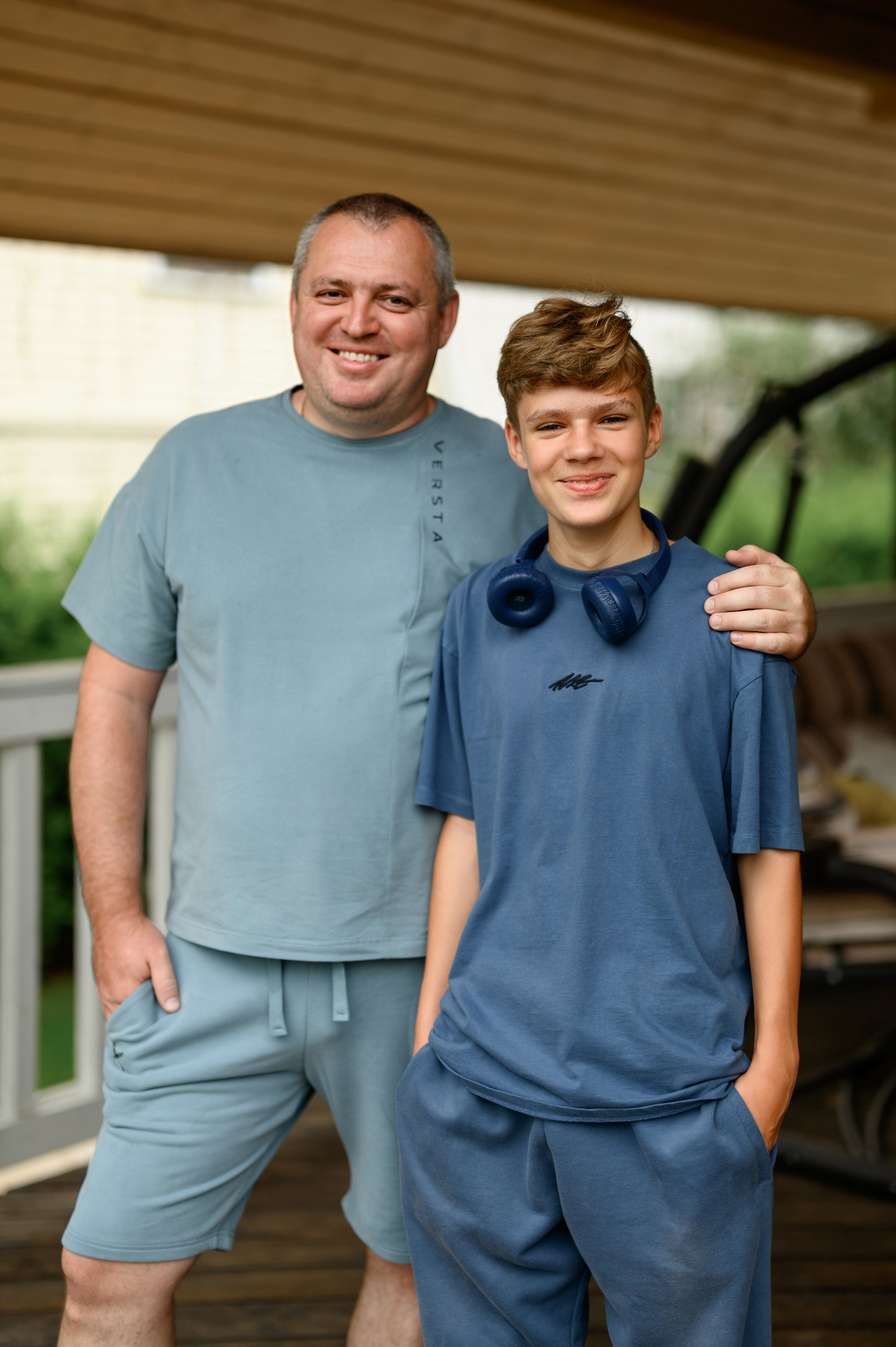 Семейная съёмка в загородном доме. Semerlina.ru