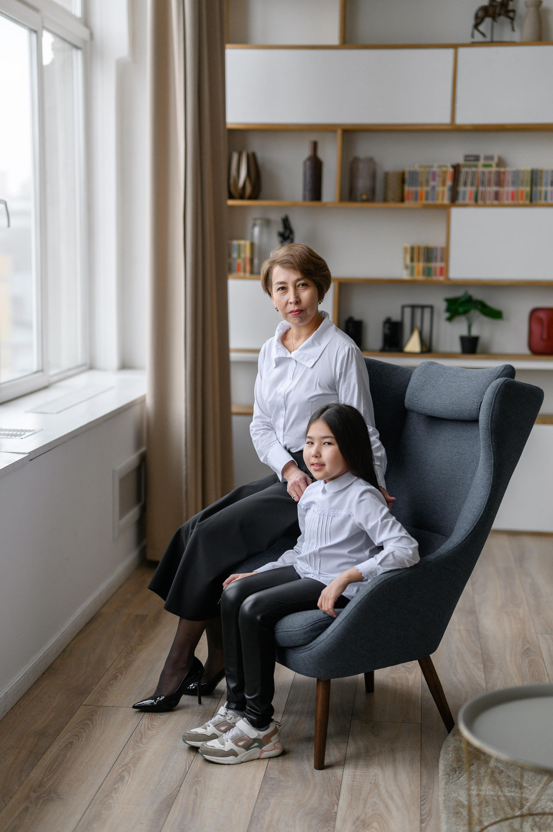 Семейная съёмка в студии. Semerlina.ru