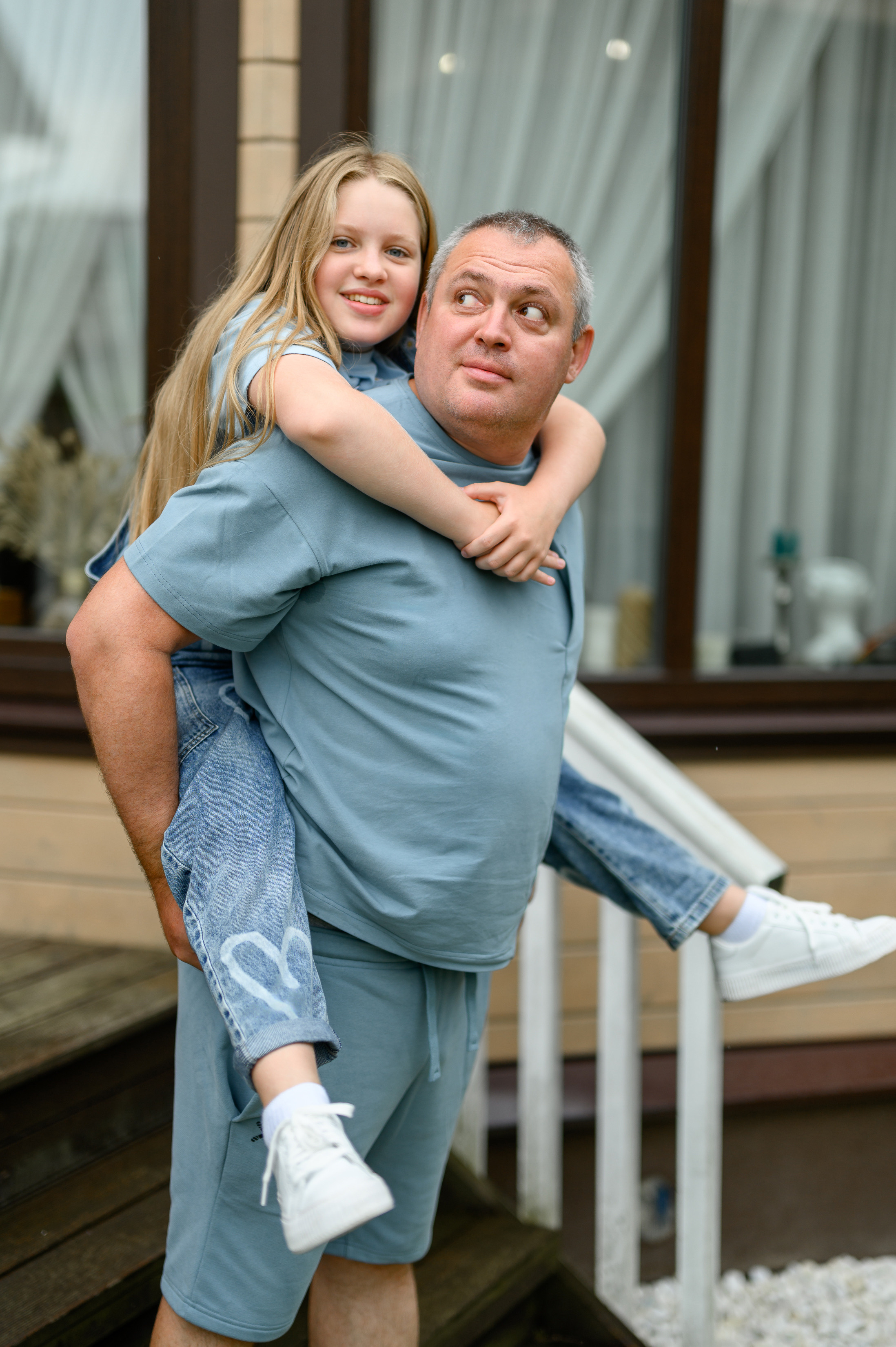 Семейная съёмка в загородном доме. Semerlina.ru