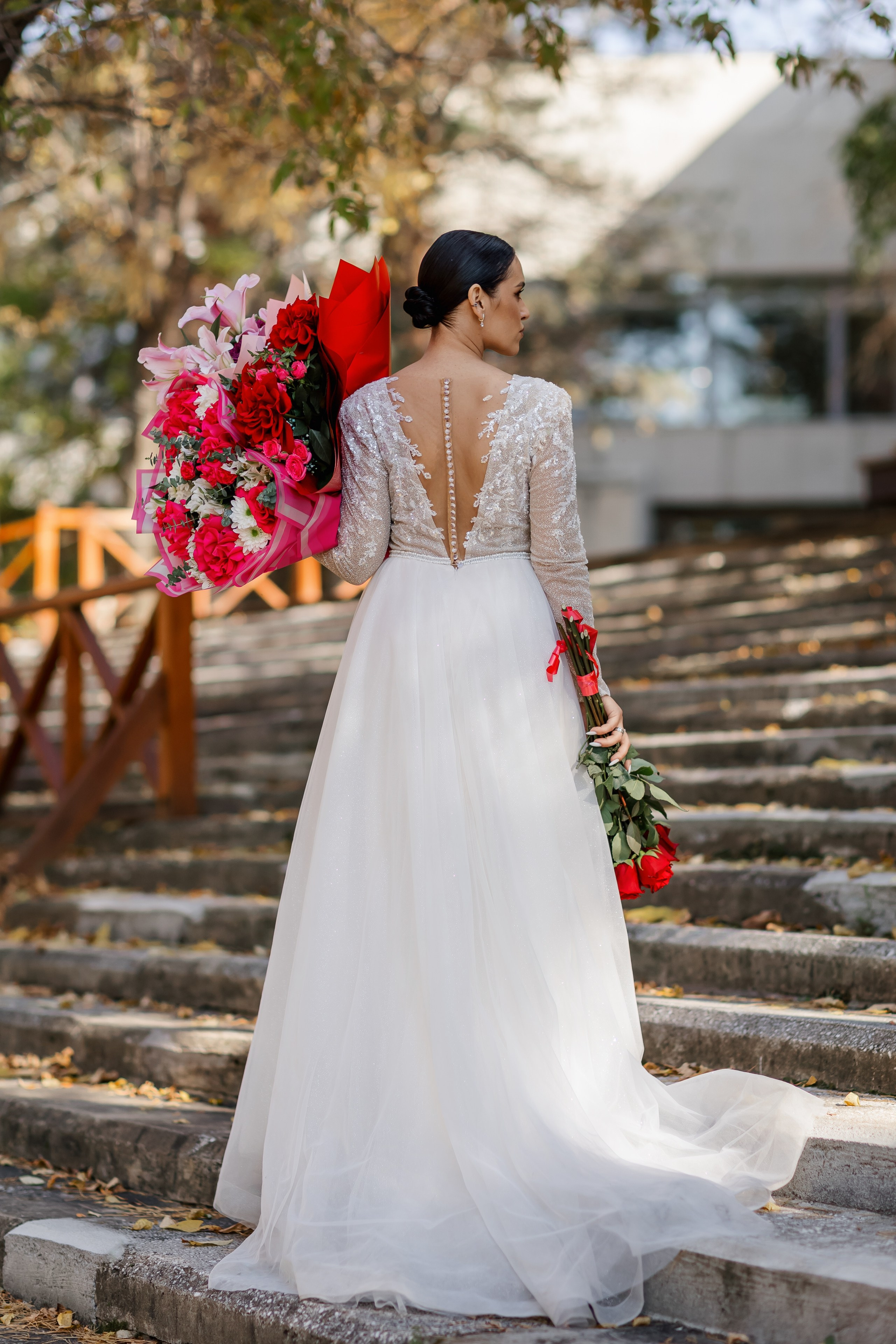 Степан и Алина. Красивая осенняя прогулка. Свадебный фотограф в Хабаровске