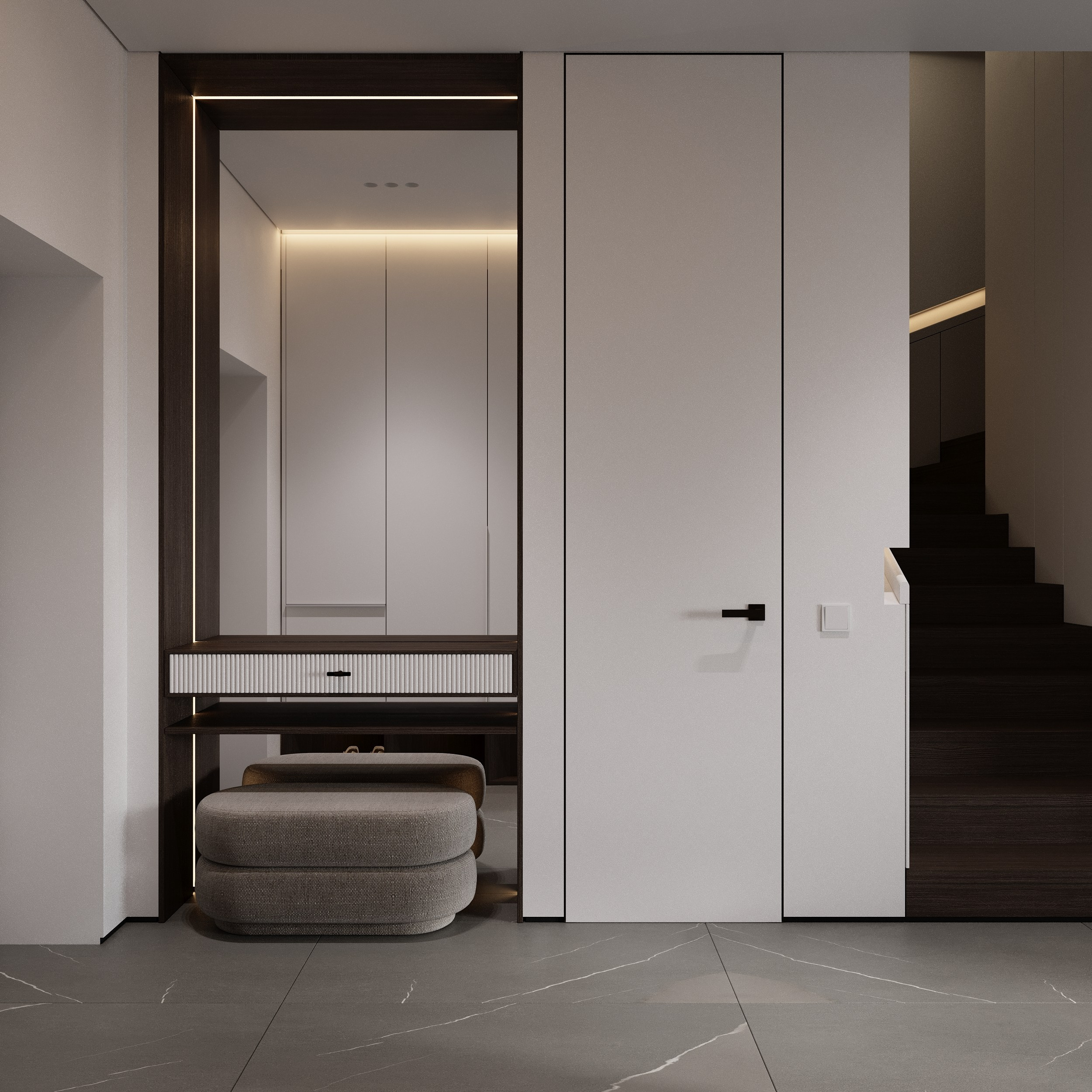 Дом | Екатеринбург | 2022. Блинова Анастасия | Интерьерная визуализация