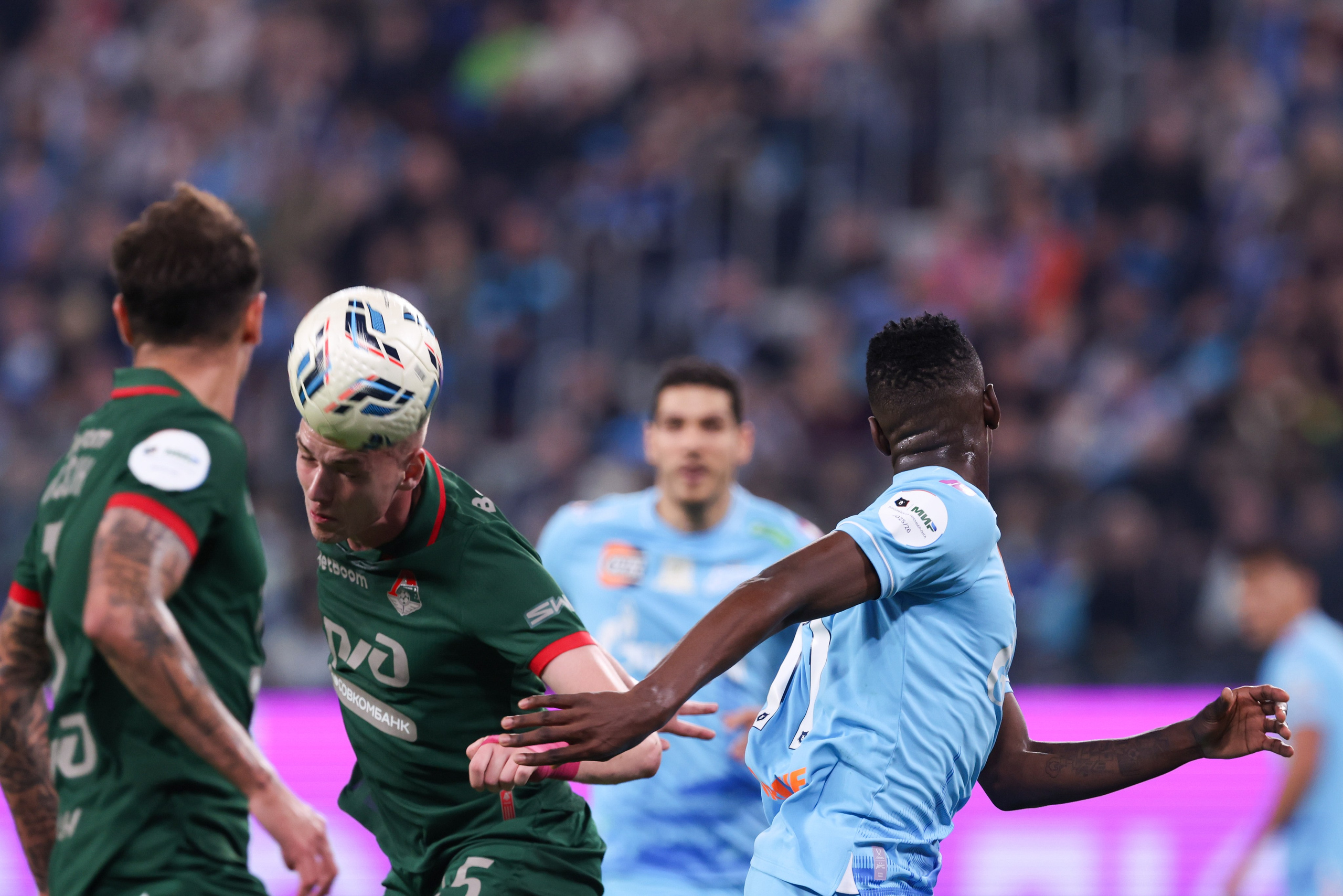 ФК «Зенит» — ФК «Локомотив» 14 тур РПЛ 01.11.2025. Спортивный и репортажный фотограф Антон Тереханов