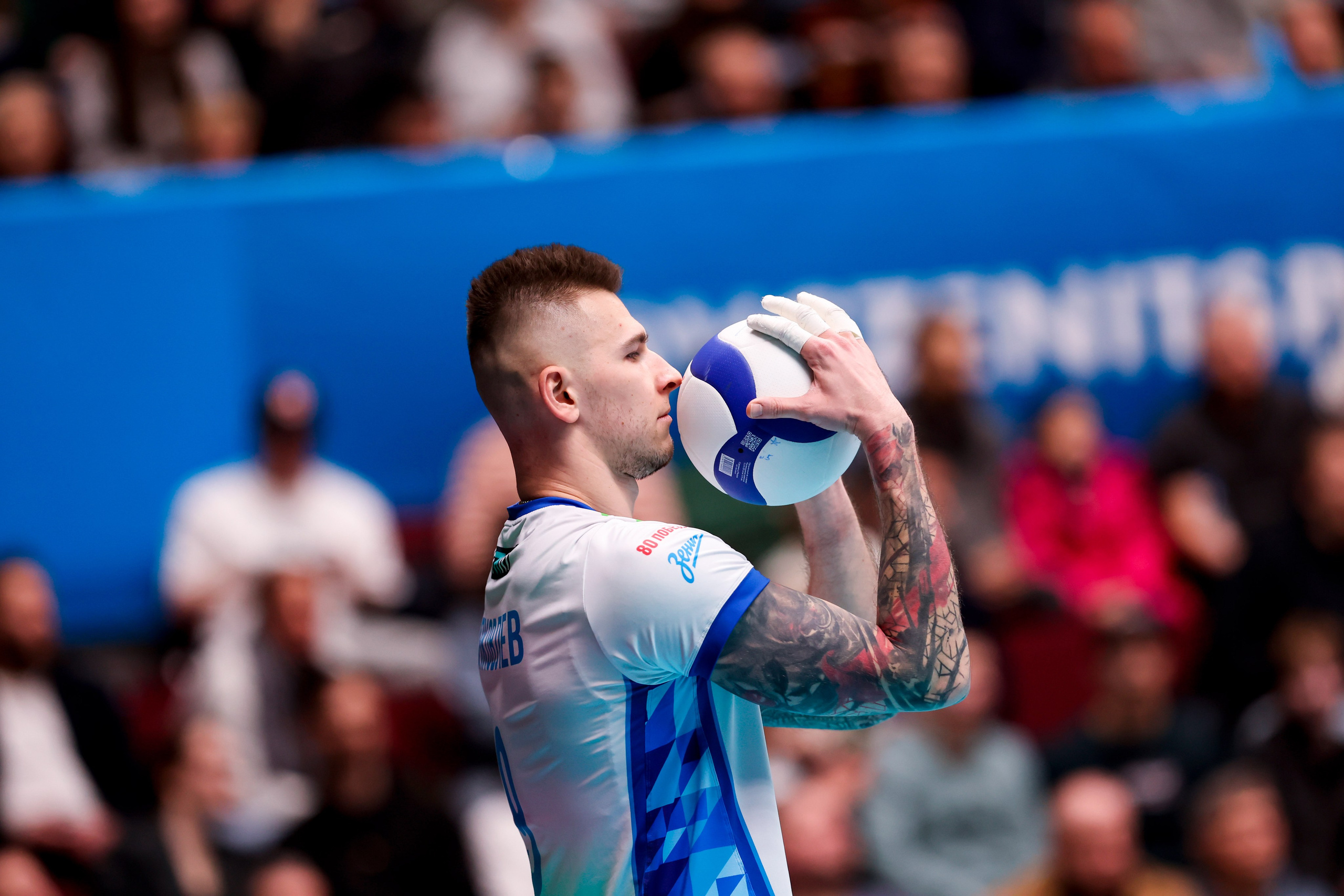 ВК Зенит — ВК Белогорье 08.04.2025. Спортивный и репортажный фотограф Антон Тереханов