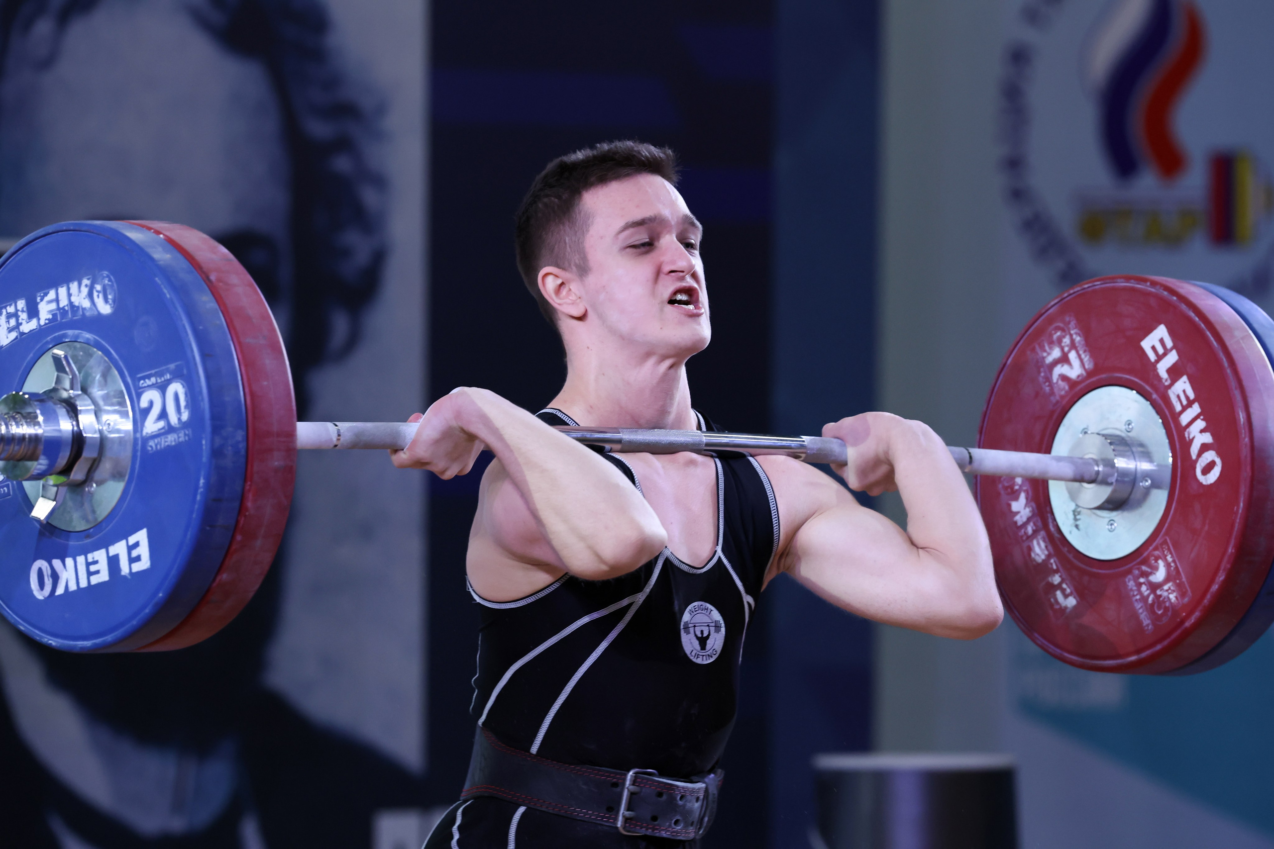 Всероссийские соревнования по тяжелой атлетике памяти В. Ф. Краевского 20.11.2024. Спортивный и репортажный фотограф Антон Тереханов