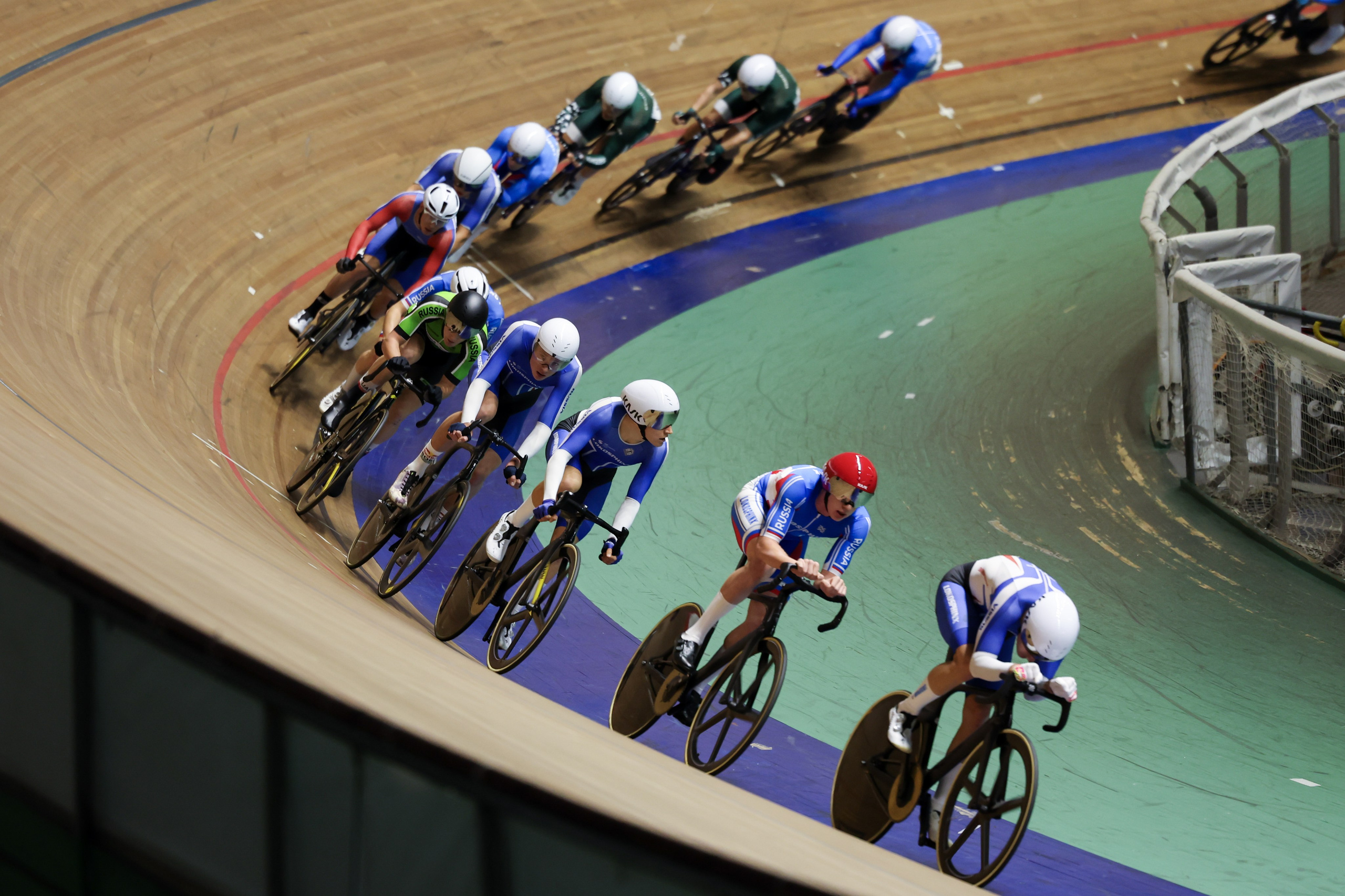 Чемпионат России по велосипедному спорту на треке (первый блок) 6-11.01.2025. Спортивный и репортажный фотограф Антон Тереханов