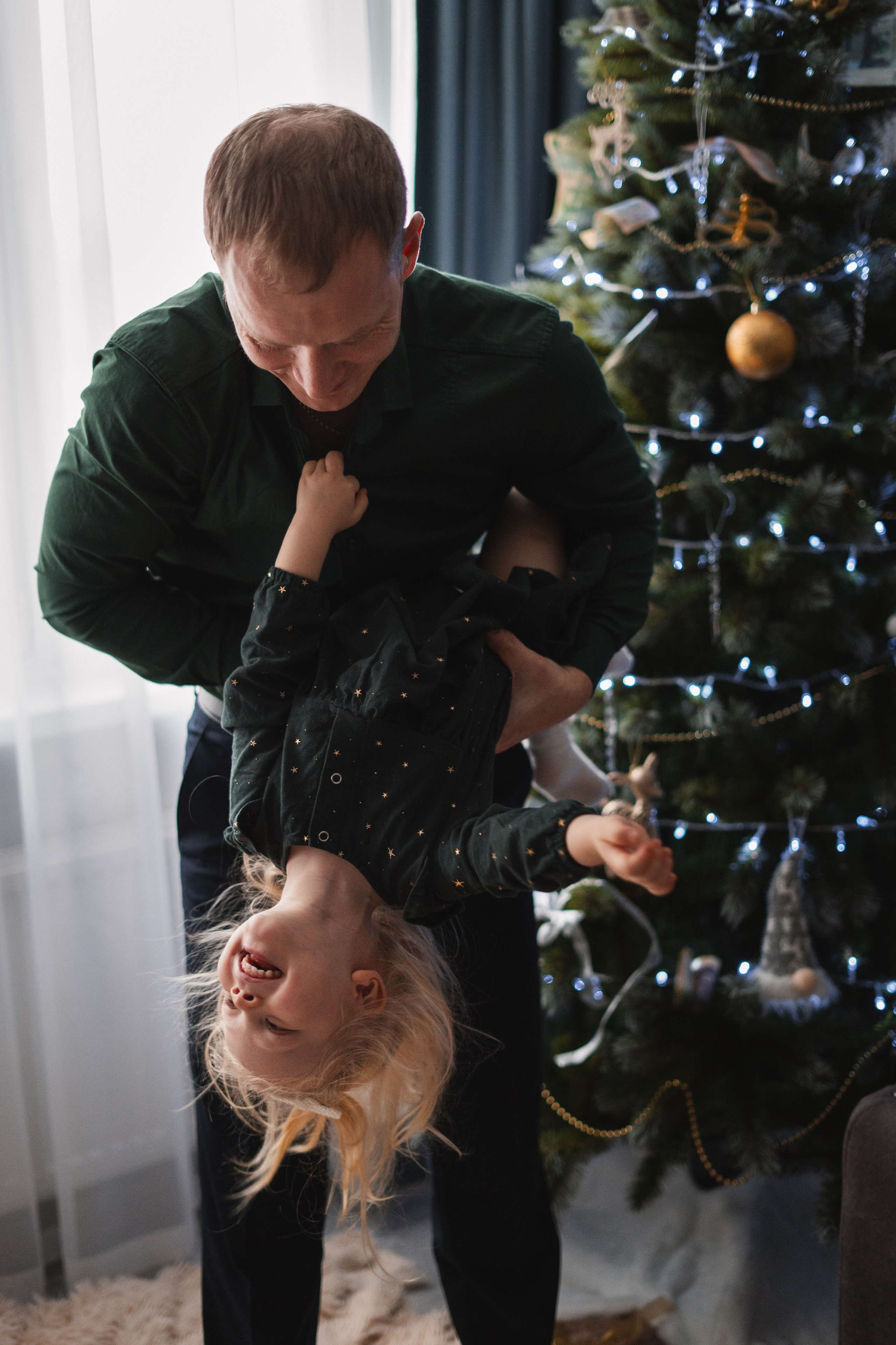 Семейная съемка в студии, дома. Семейный и детский фотограф в Санкт-Петербурге Анна Никитина