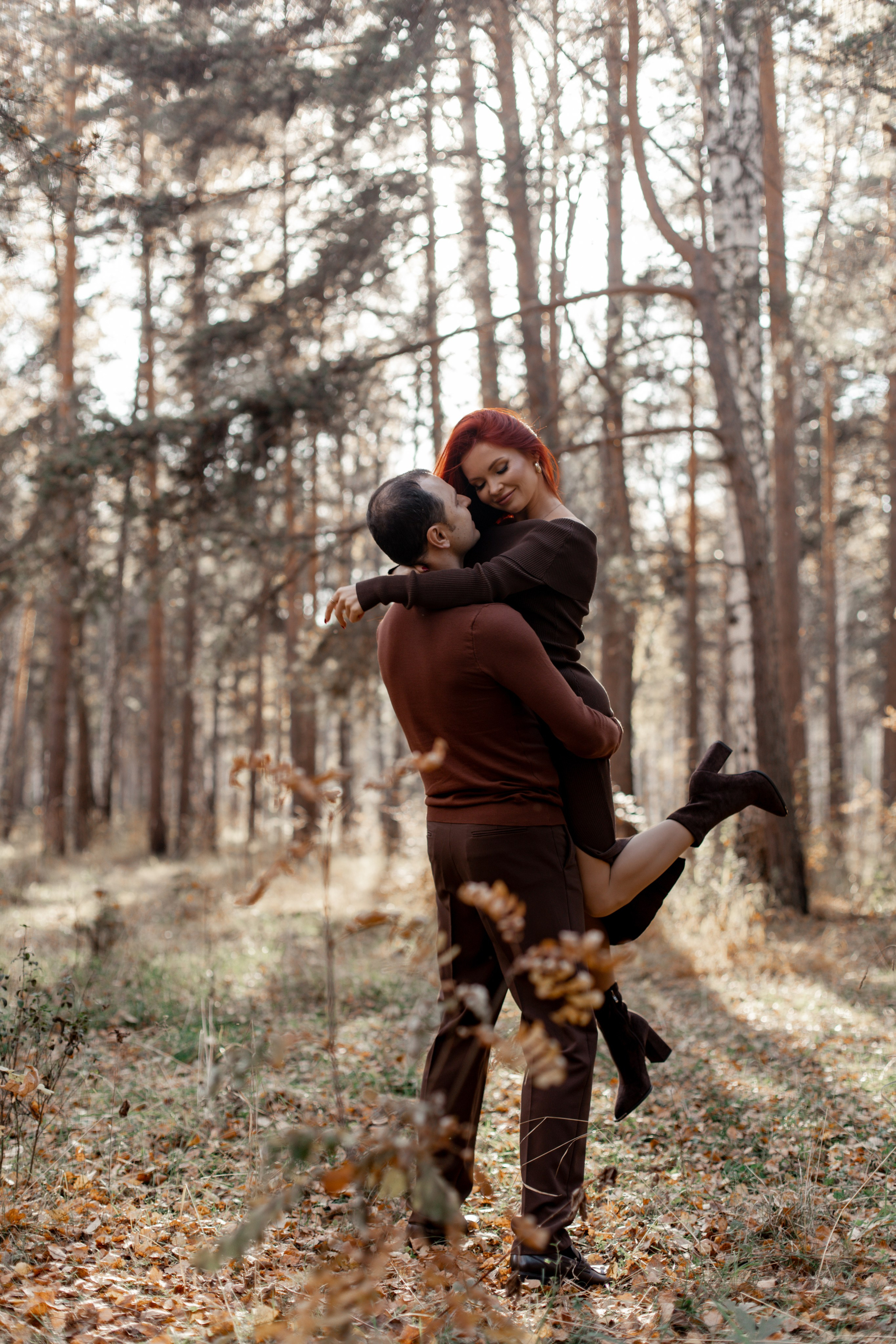 Семейная осенняя прогулочная съемка. Семейный, детский и женский фотограф в Екатеринбурге