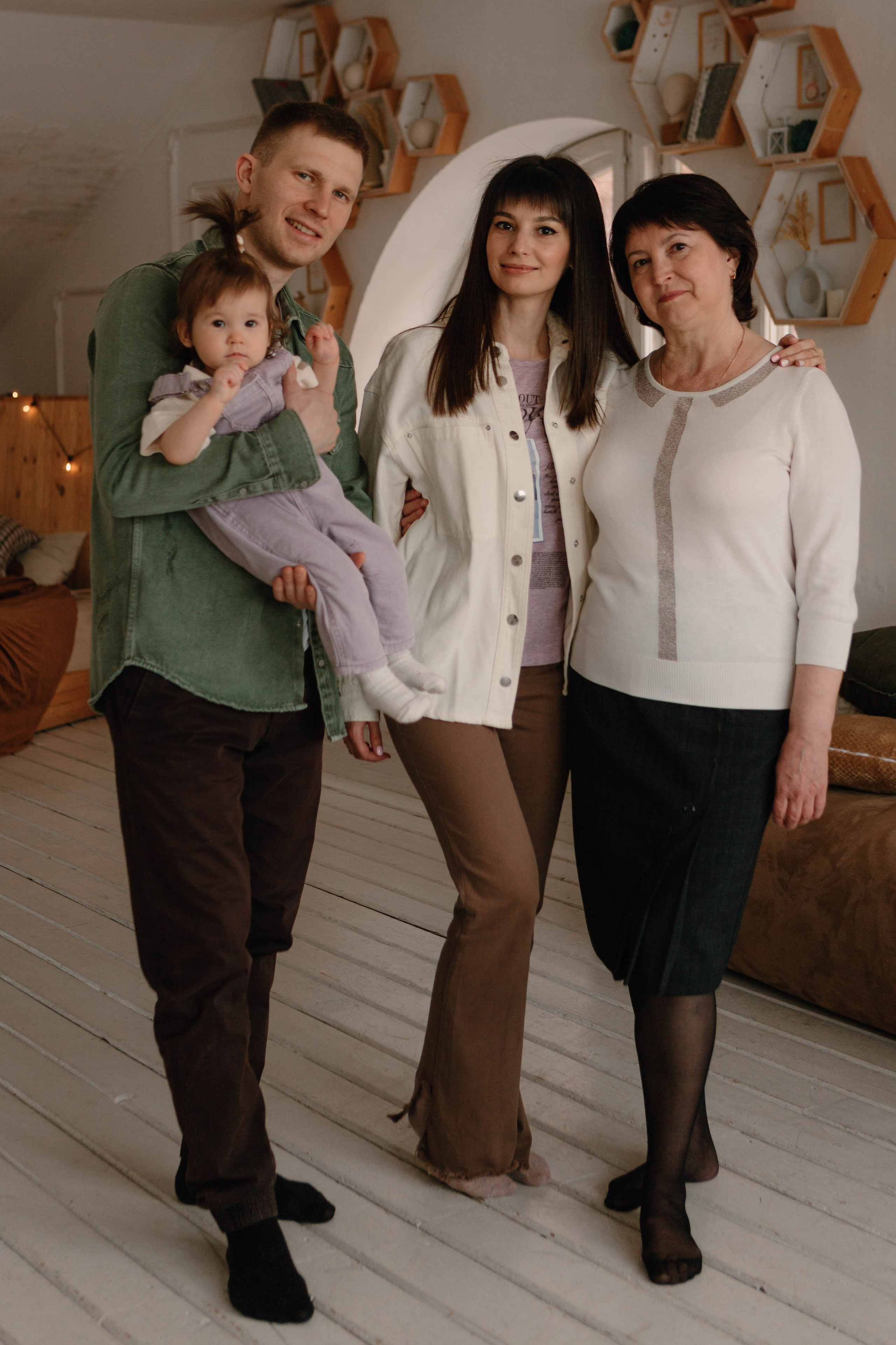 Семья Минченко. Фотограф Александра Кузнецова