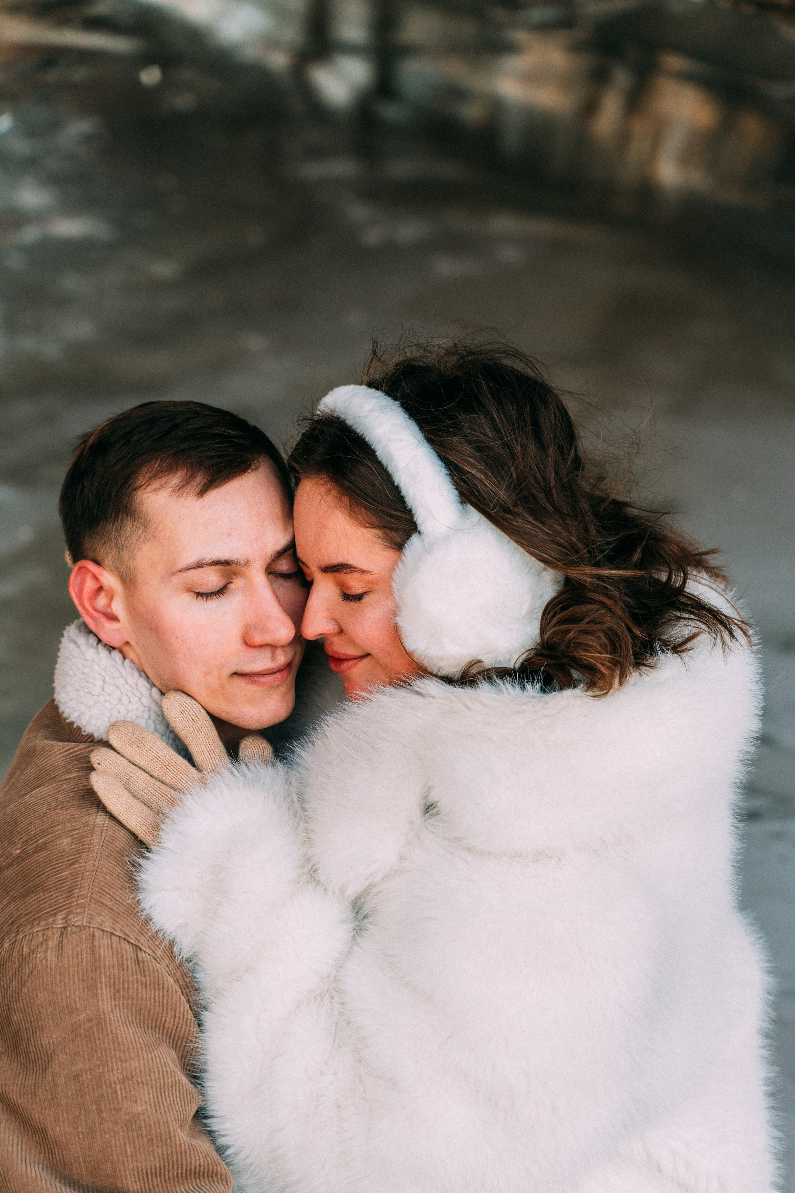 Лавстори на льду по рекам и каналам Санкт-Петербурга