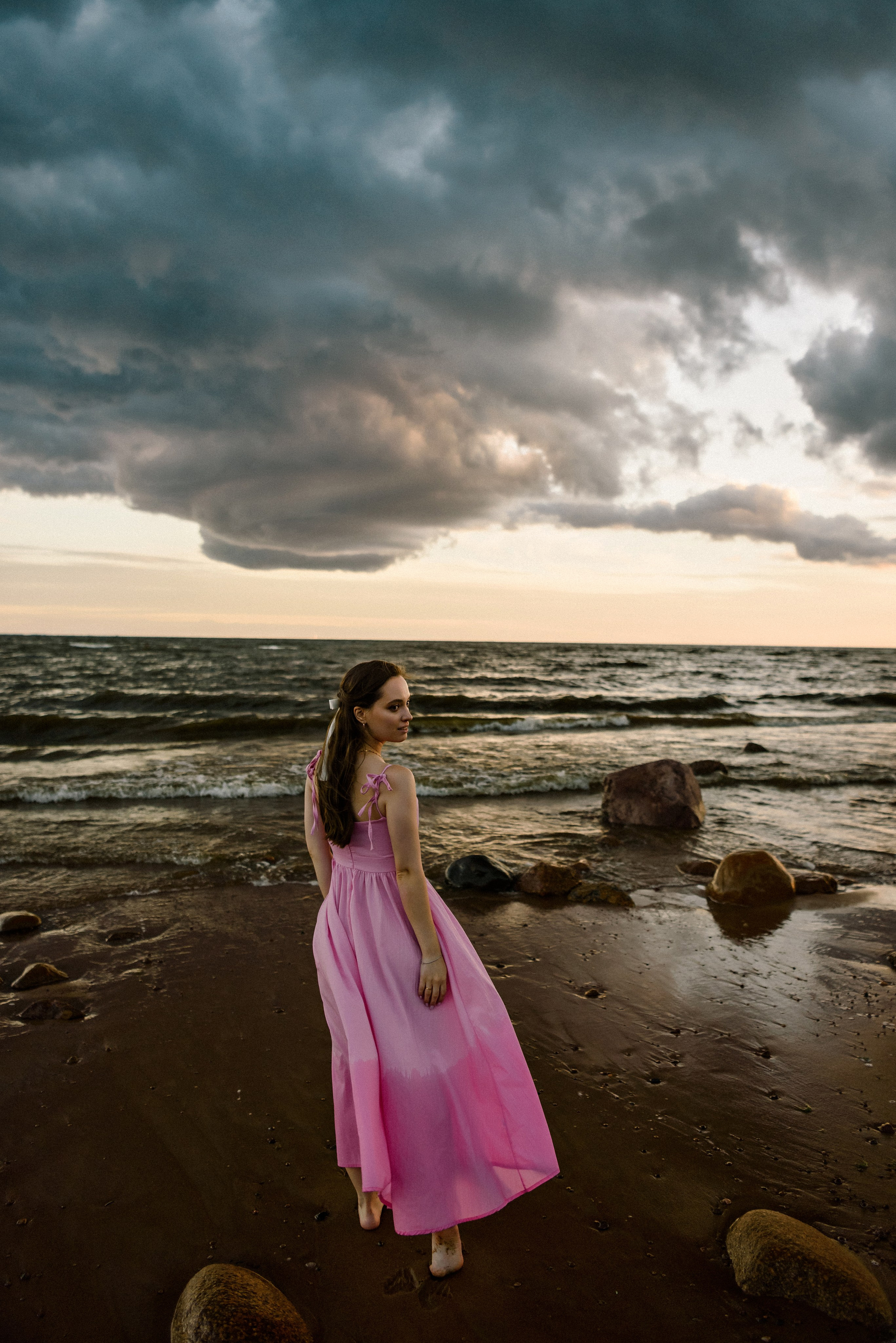 Настя и Вова Финский залив. Свадебный фотограф в Санкт-Петербурге София Шубик