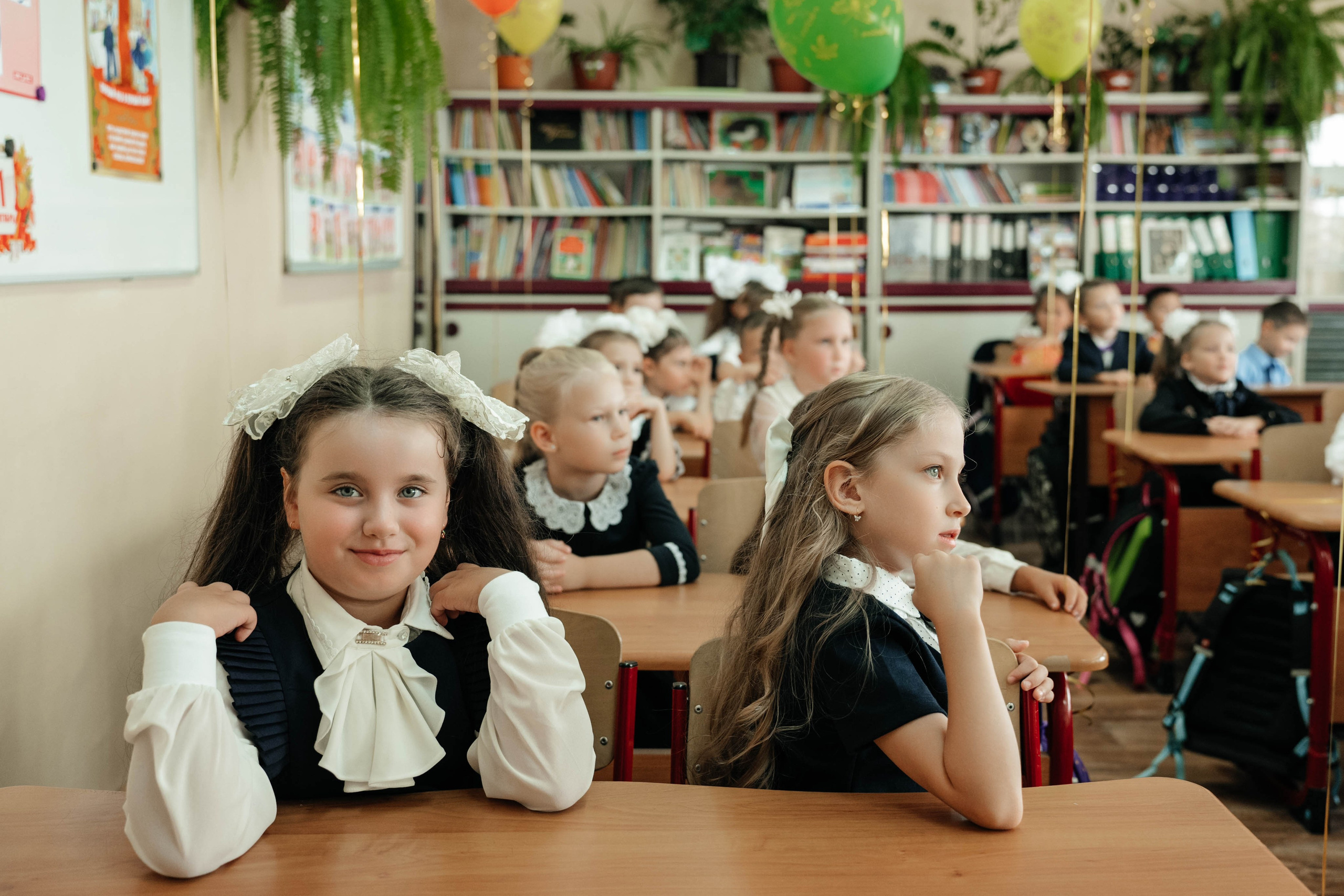 1 сентября, 1-й класс. Свадебный фотограф Москва Александра Аверкова