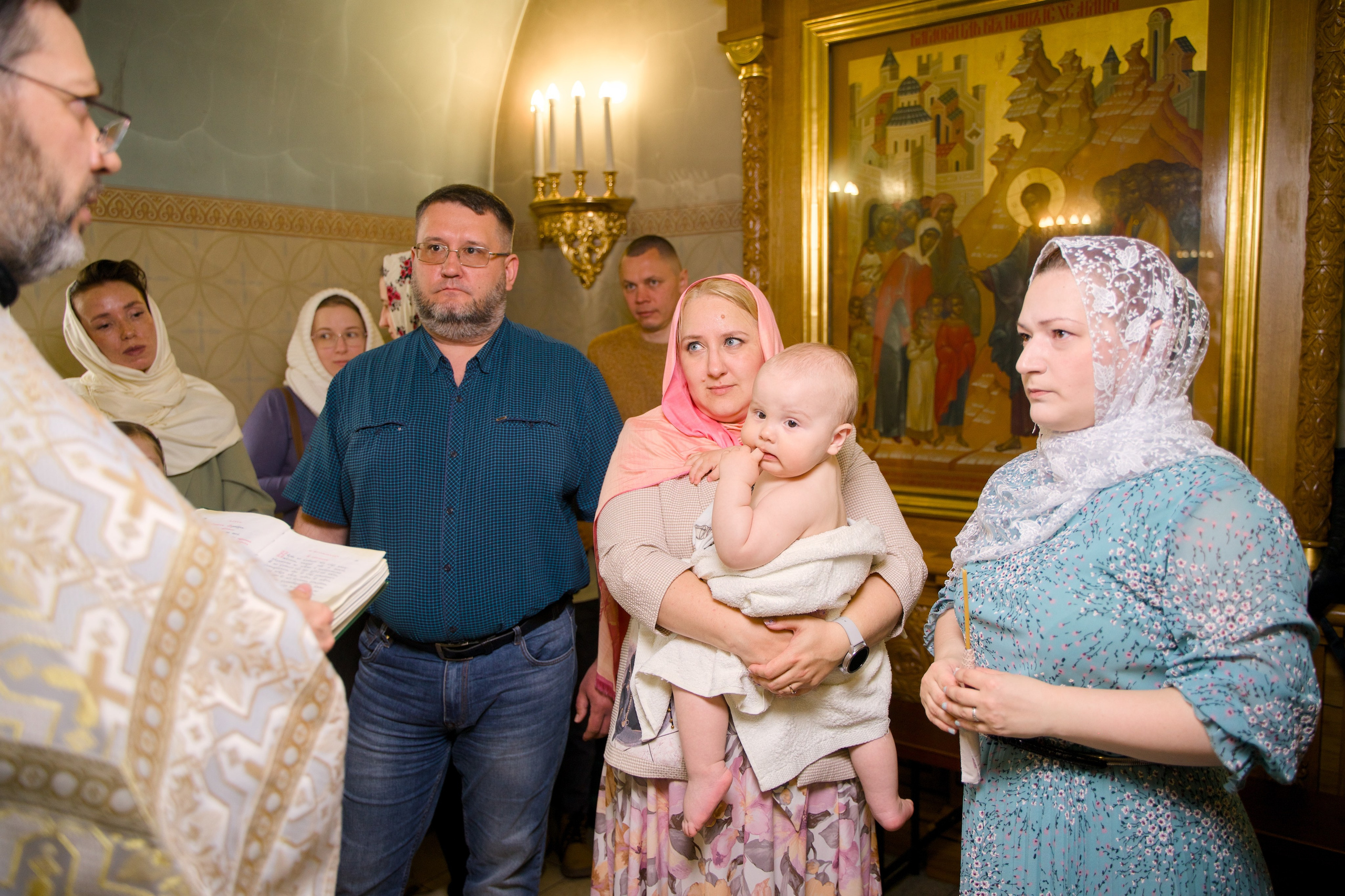 Крещения. Фотограф Богдан Оськин