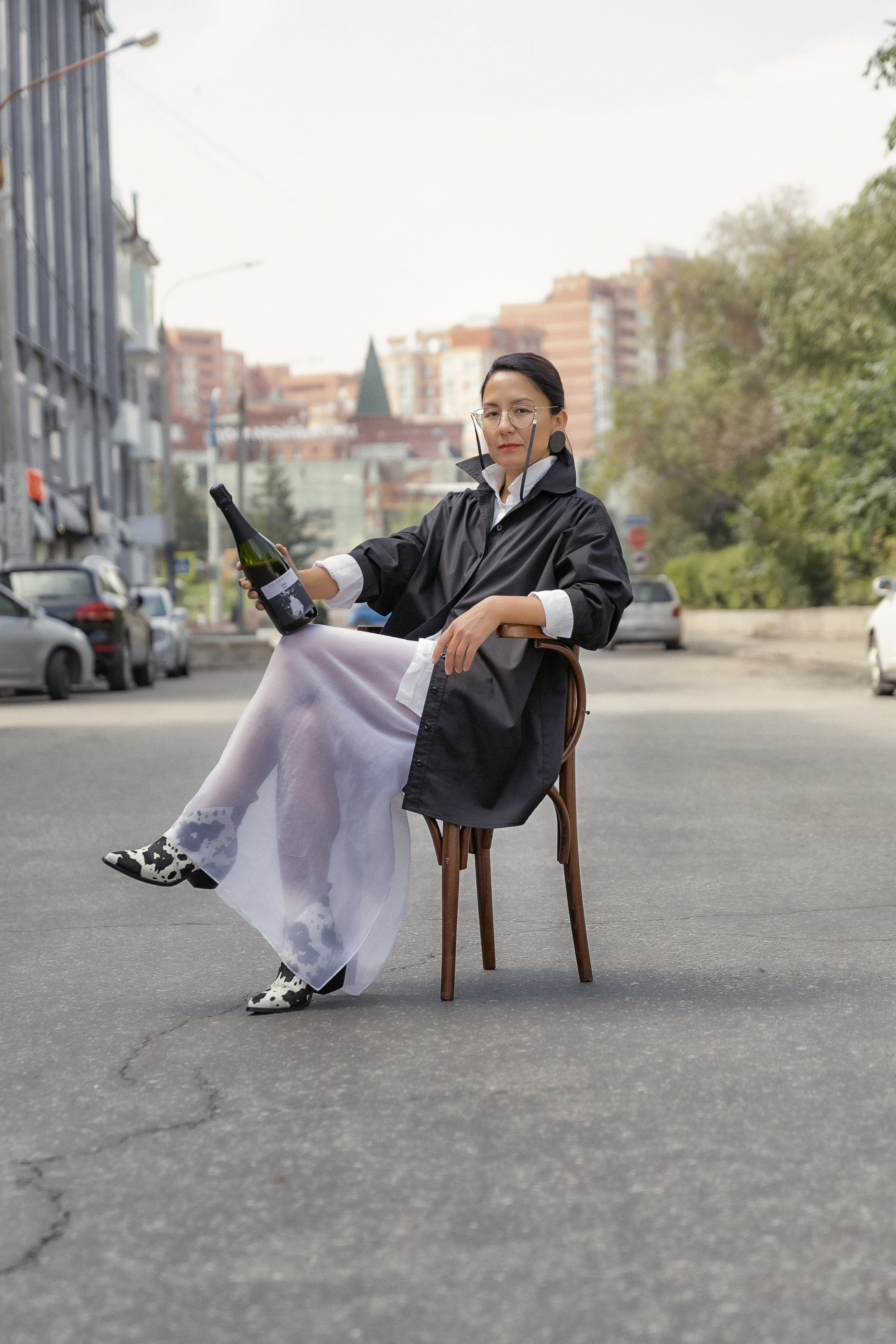 Фотопрогулка со стулом. Рыжий Фотограф Иркутск