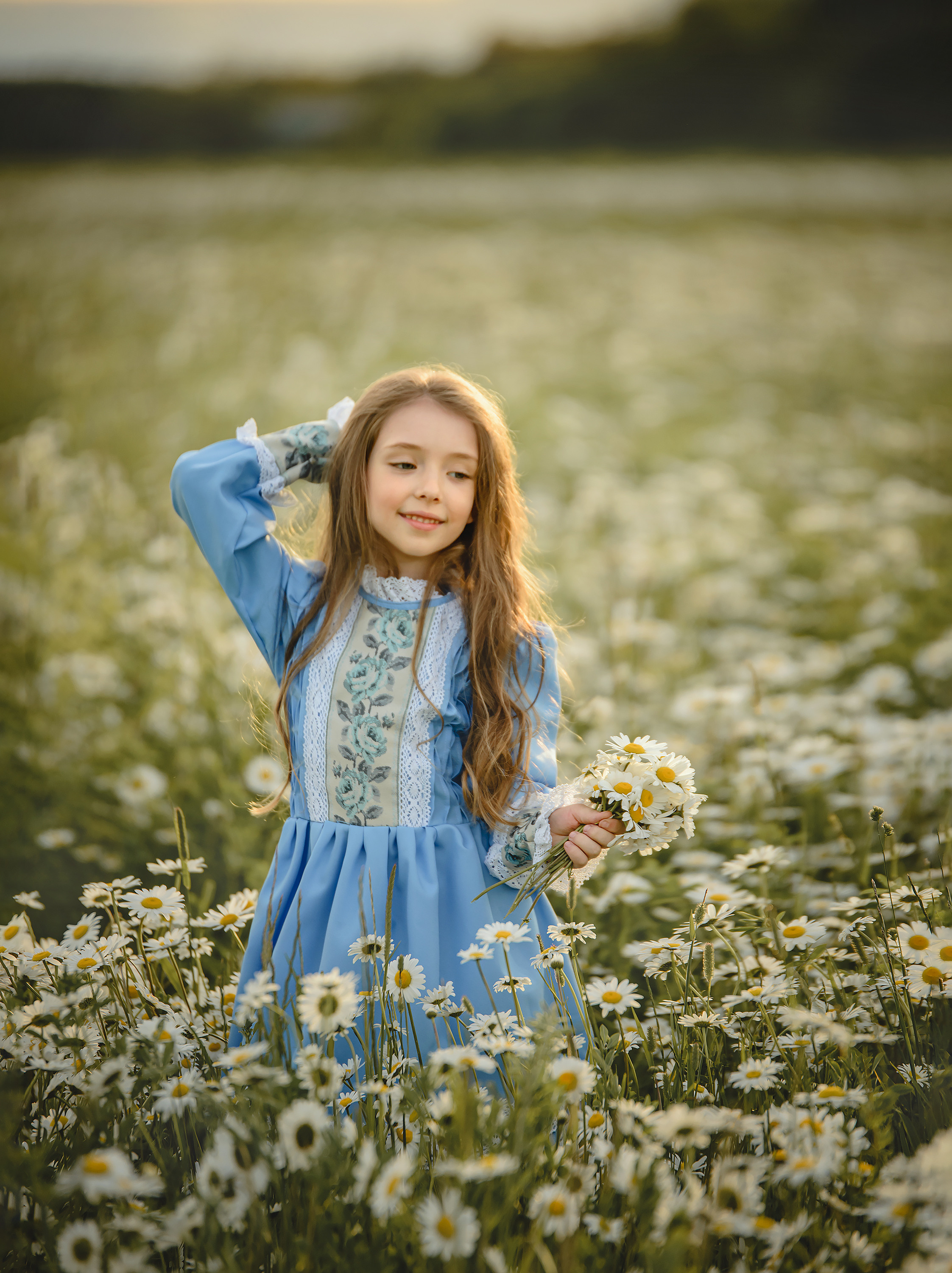 Ну вот и зацвели ромашки 🌼🌼🌼. Портретный Фотограф в Москве Юлия Батурина