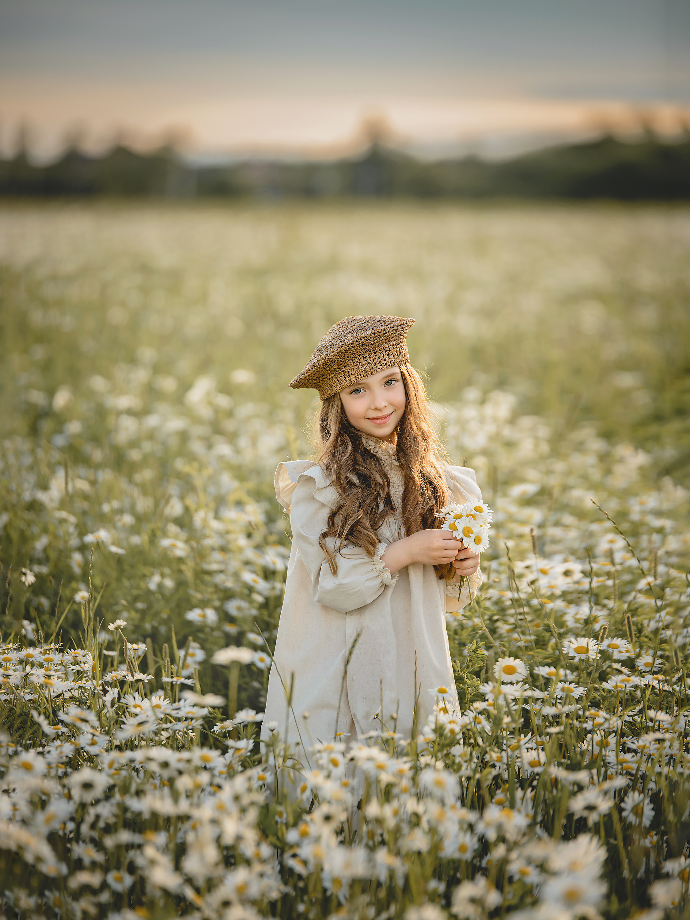 Ну вот и зацвели ромашки 🌼🌼🌼. Портретный Фотограф в Москве Юлия Батурина