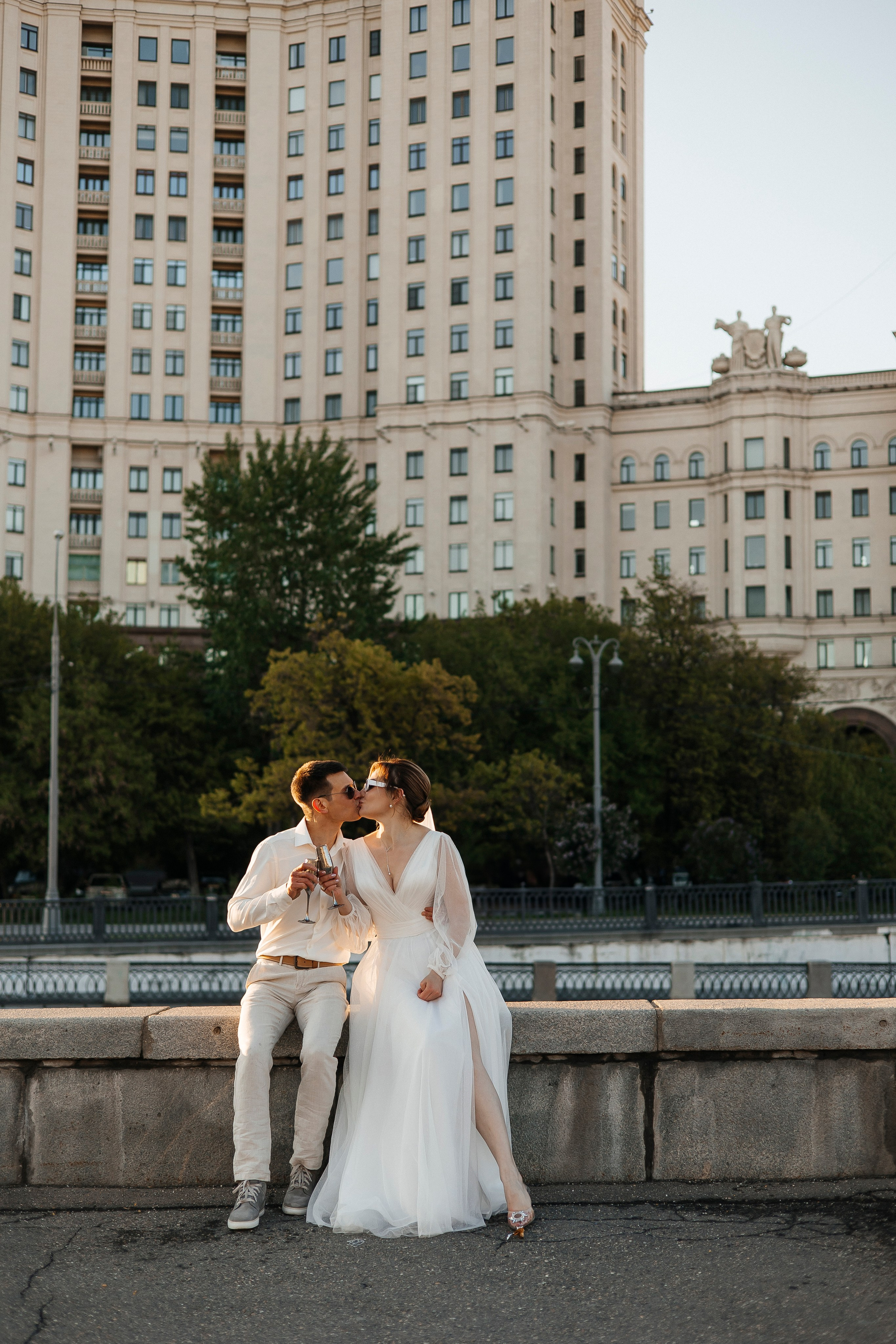 Серафима и Федор (на рассвете). Фотограф в Москве Екатерина Потапова