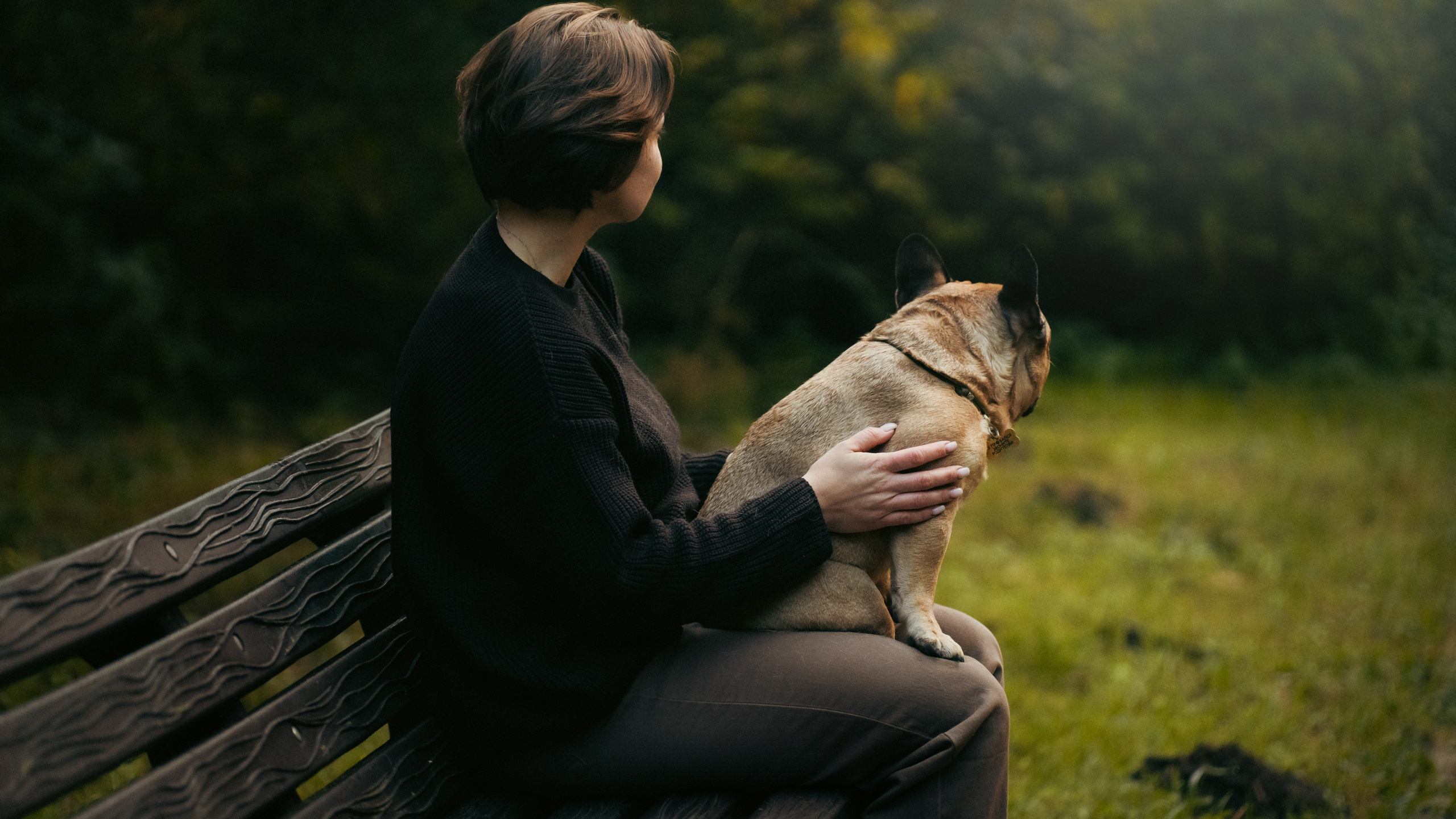 Анастасия и Бенц. Фотограф анималист в Москве и Санкт-Петербурге Свиридова Анна