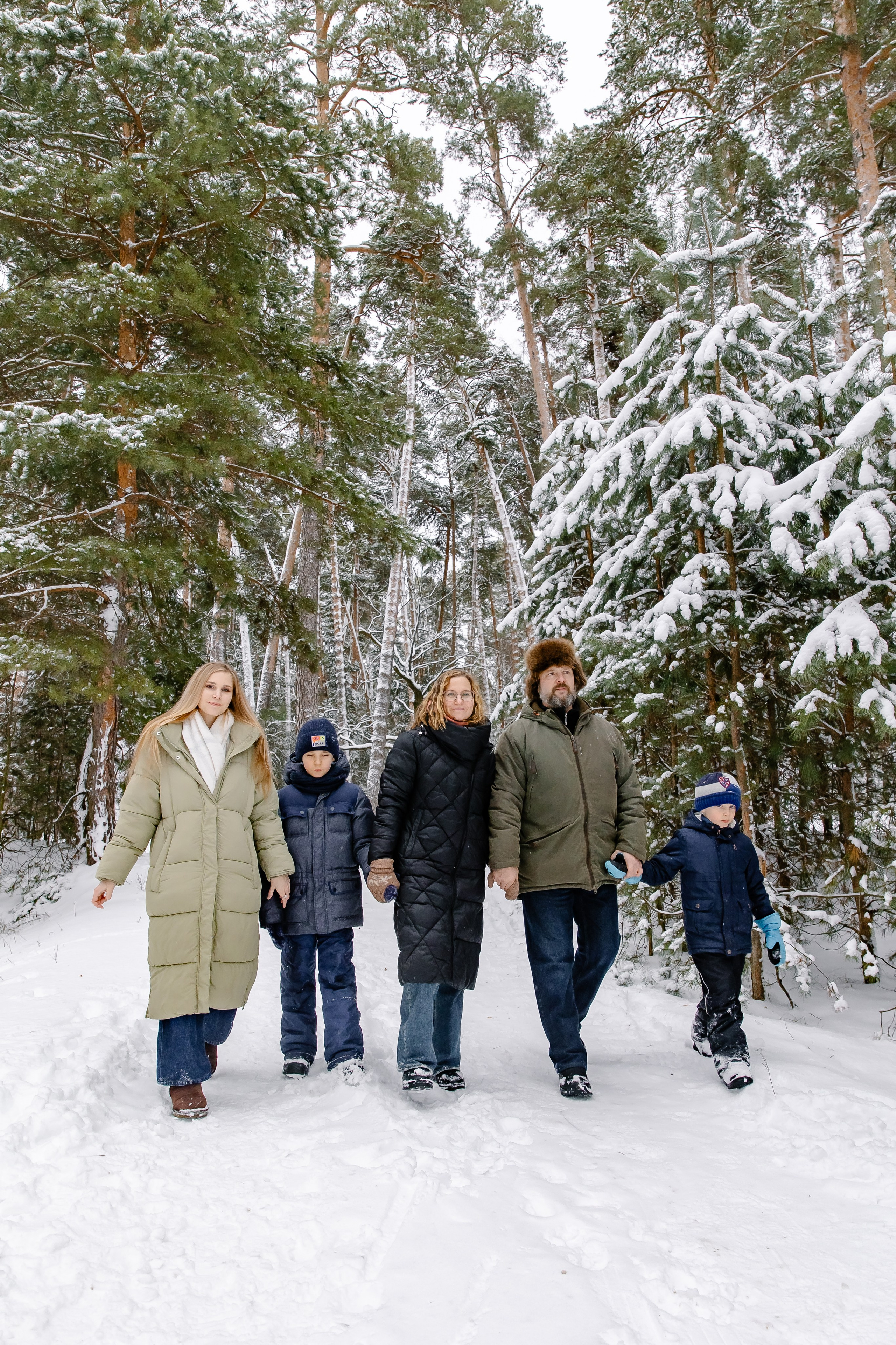 Прогулка в лесу. Свадебный и семейный фотограф в Рязани Саша Крутых