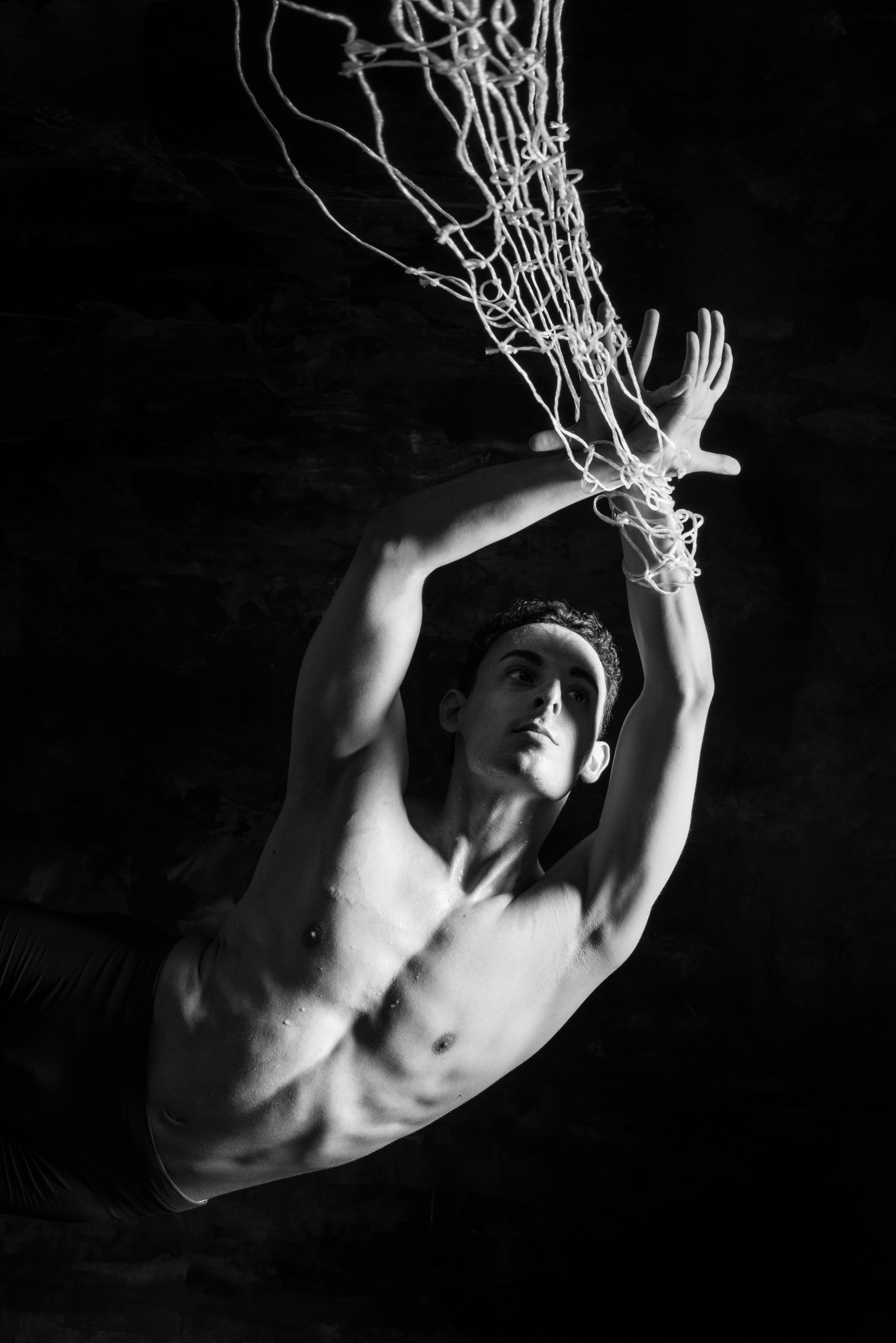 Мужской портрет в образе нептуна