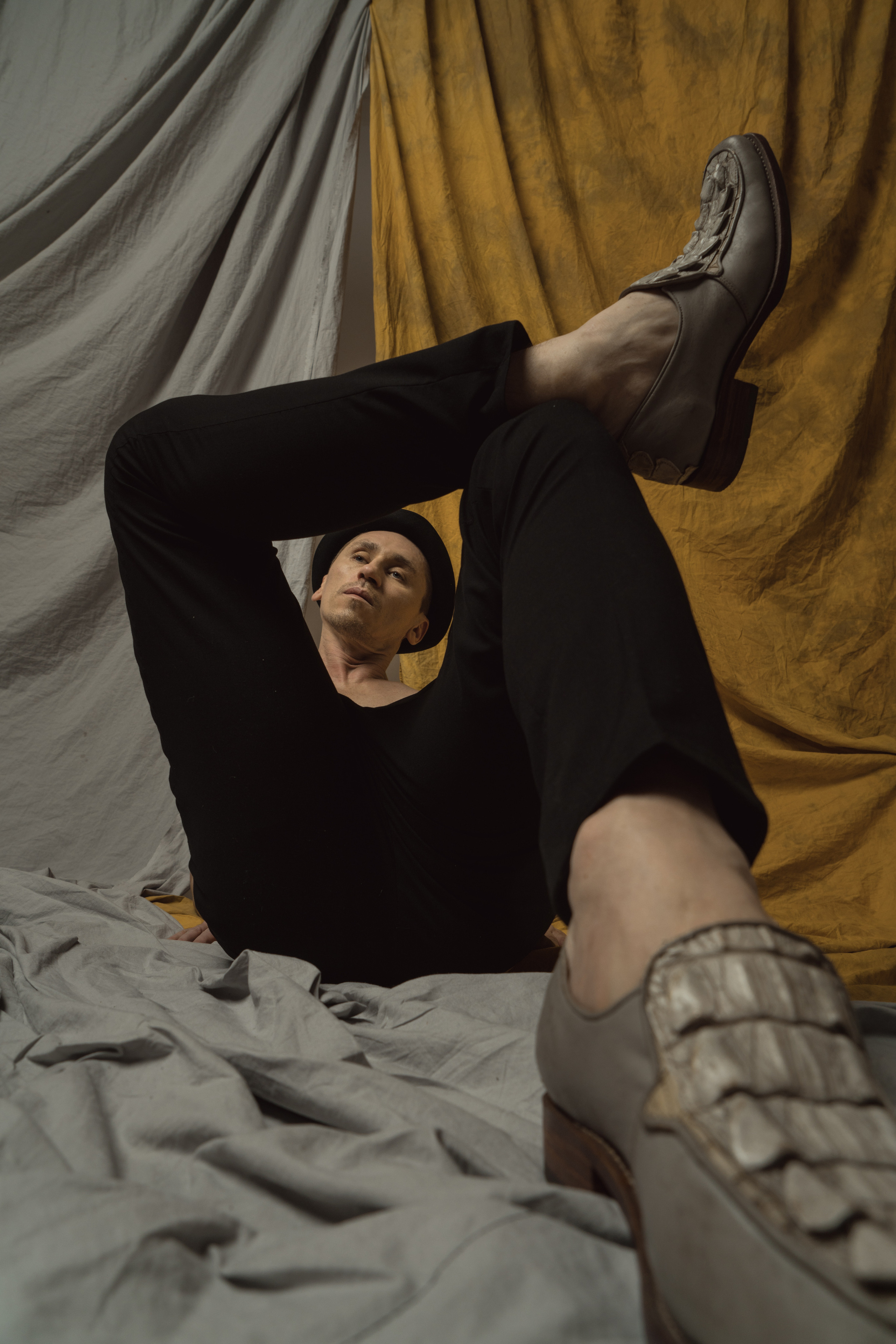 Необычный мужской портрет Игорь Колб