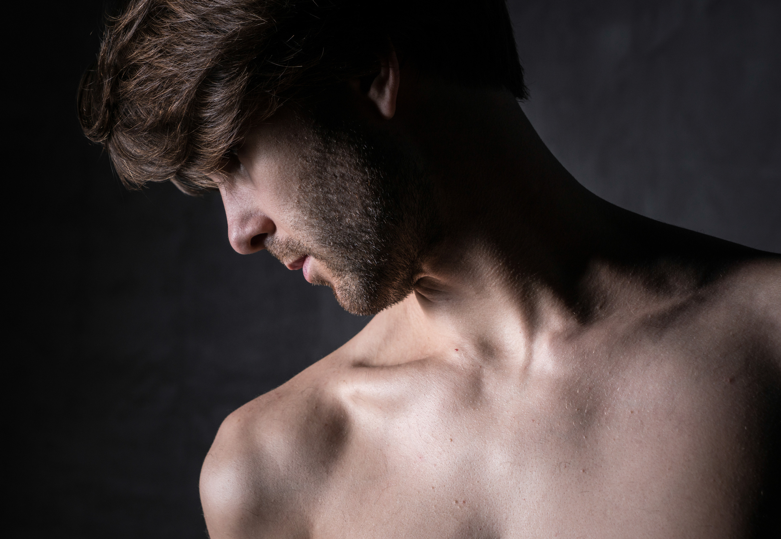 Мужской портрет в студии