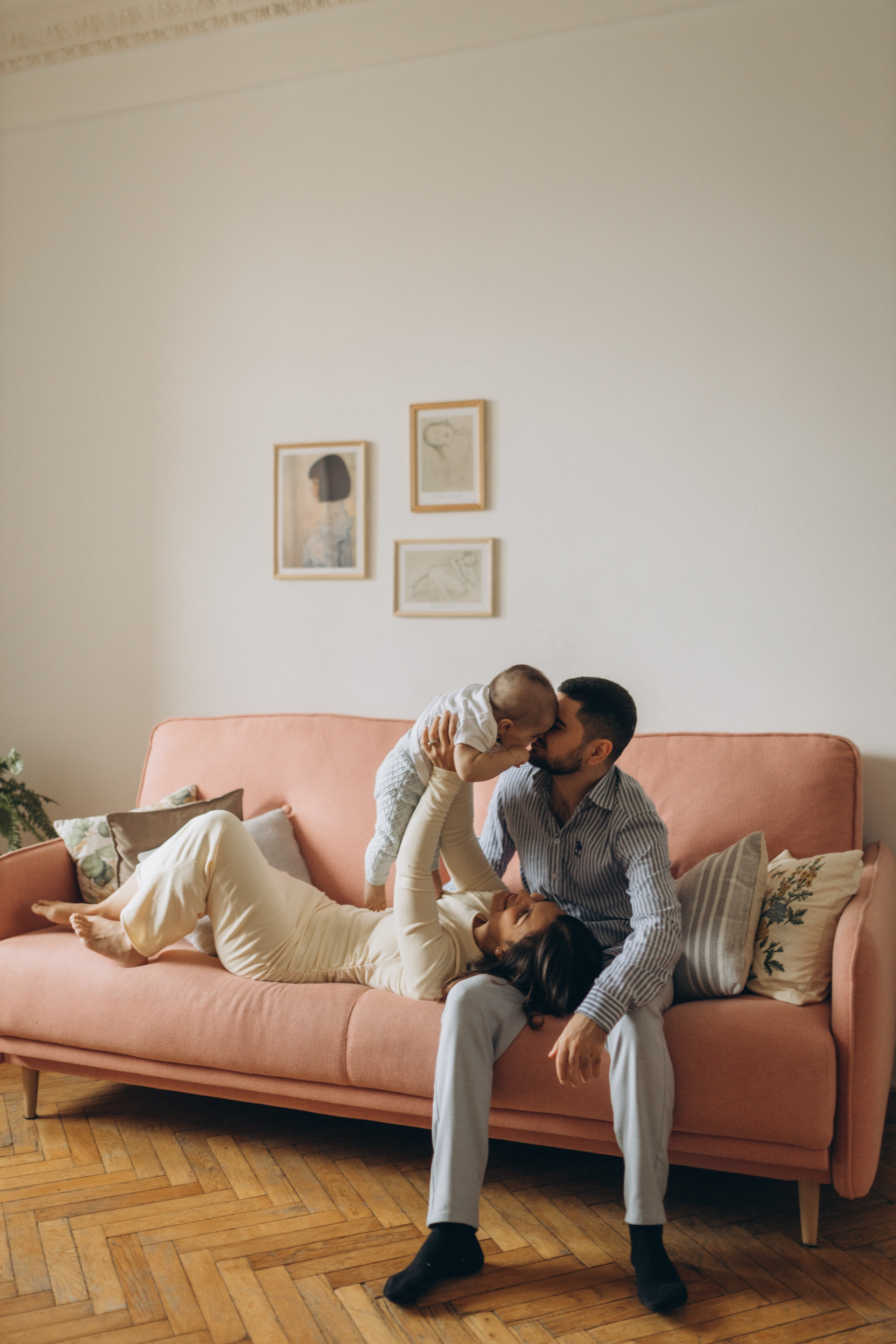 Про малыша Аслана с мамой и папой. Семейный фотограф Мария Маркова Москва и Одинцово