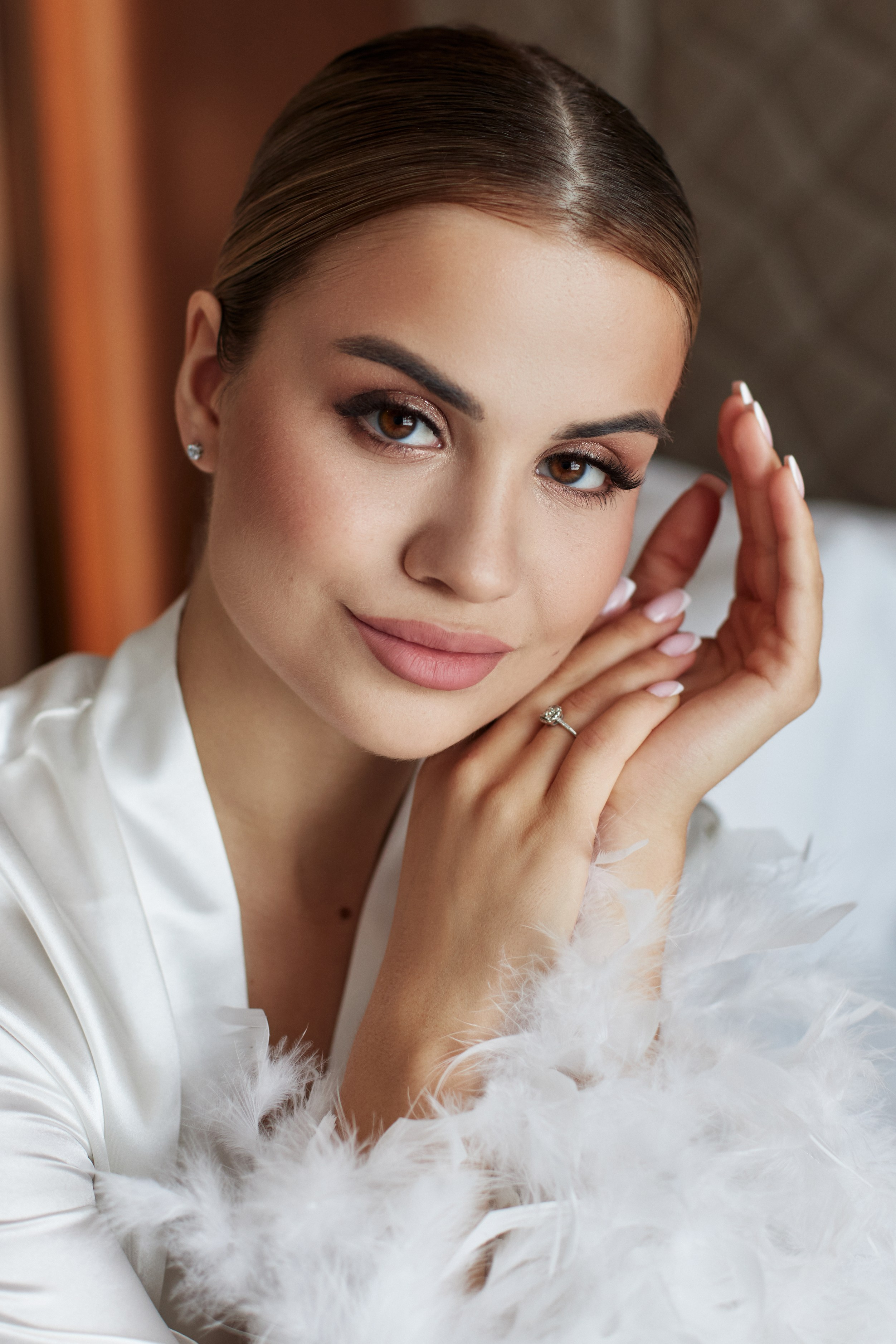 Фотосессия утра невесты в Hyatt Regency Moscow