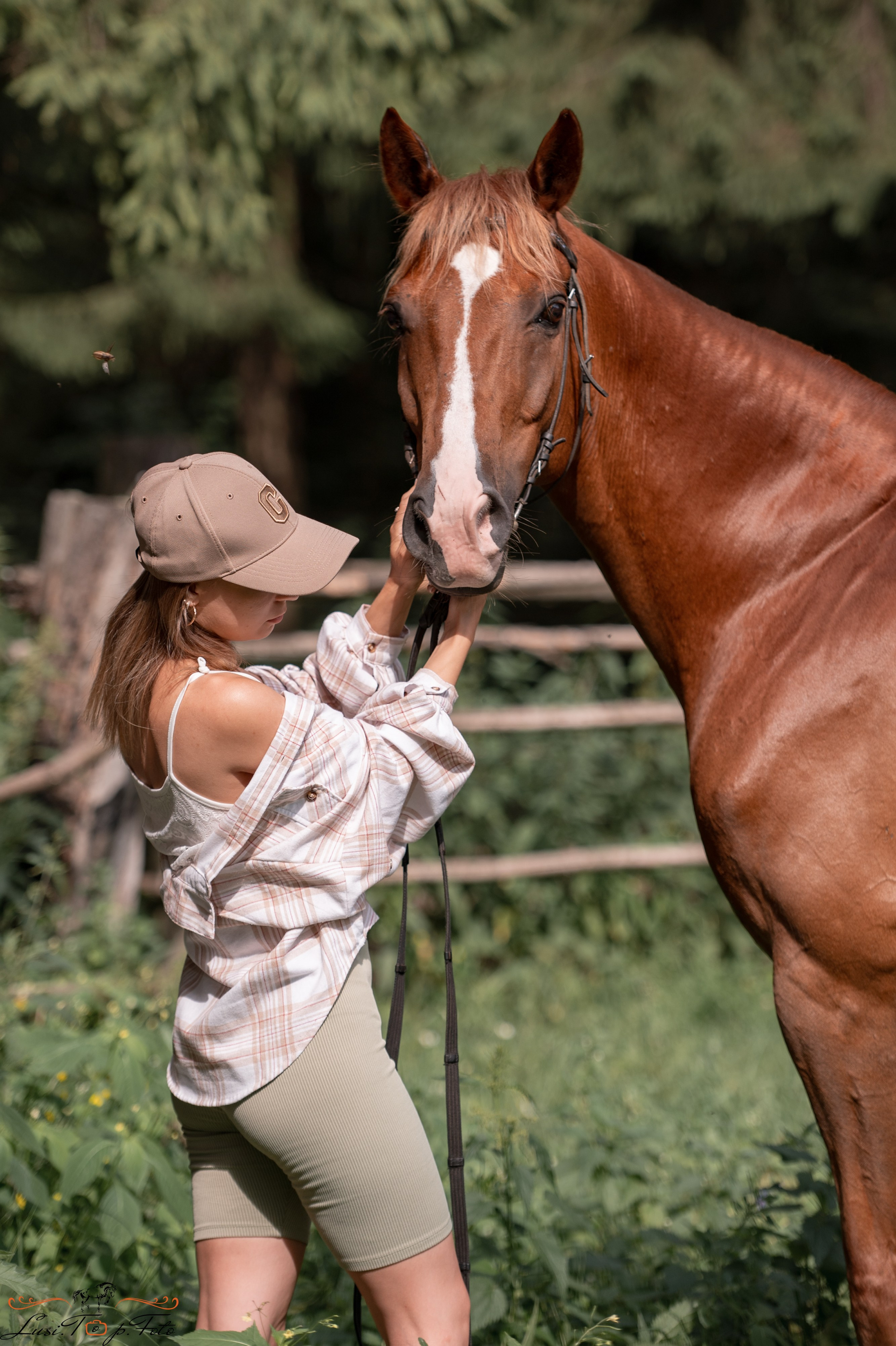 Фотосессия «Без ретуши». Конный и фотограф с животными в Твери Топталова Люся