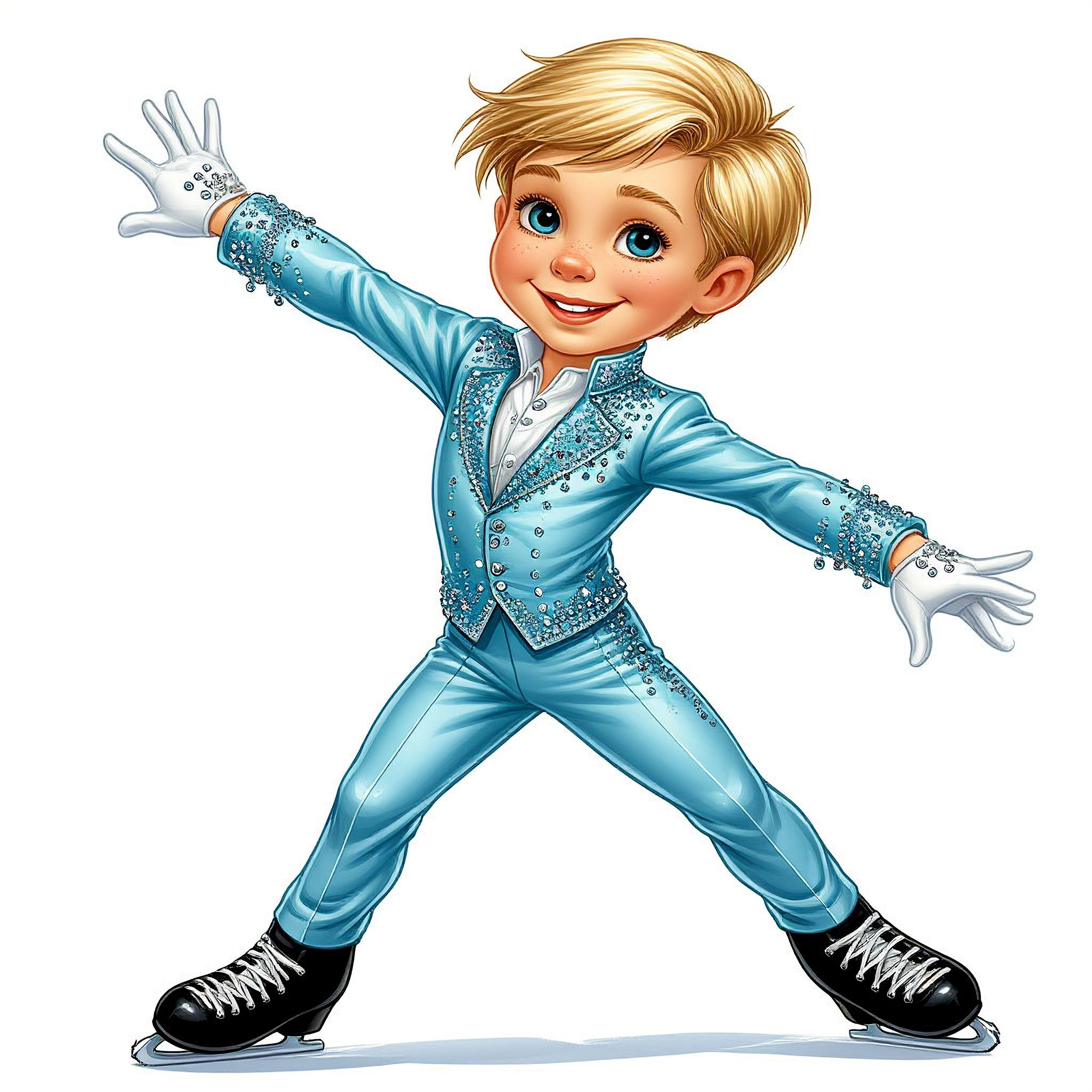 ФК мальчики на белом фоне. Фигурное катание для взрослых и детей на Васильевском 🌟