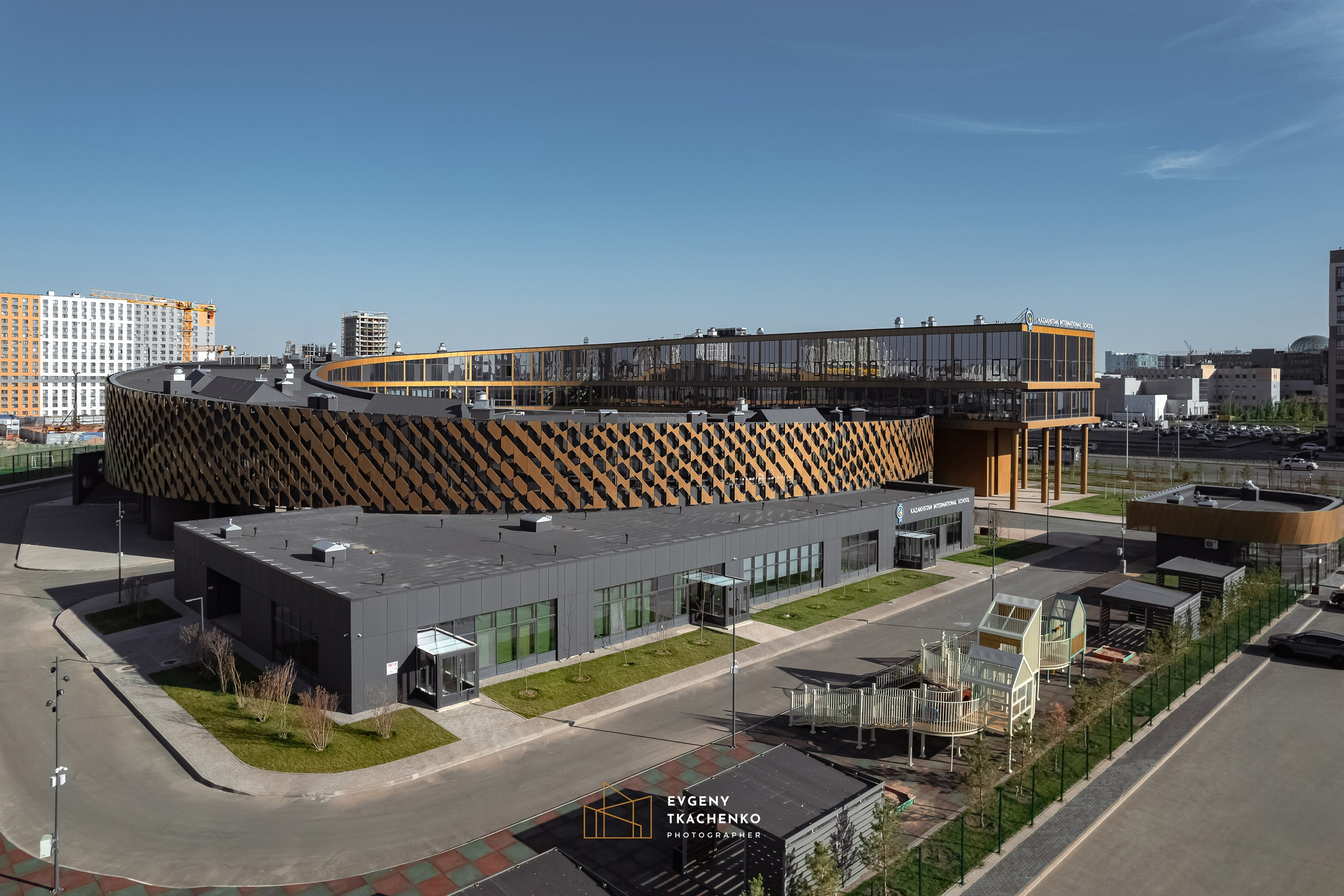 Kazakhstan International School в г. Астана. Архитектурный и интерьерный фотограф в Казахстане