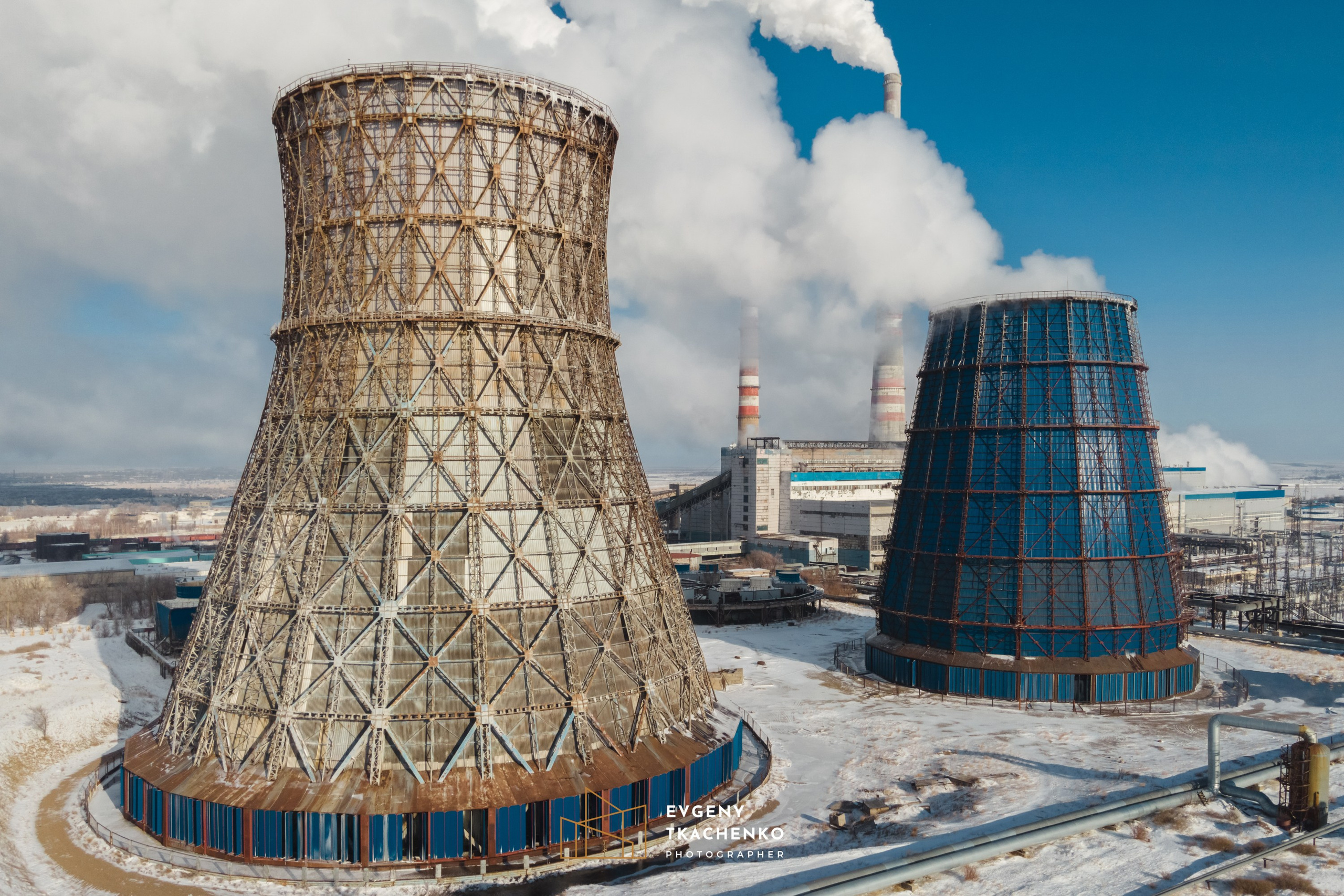 Карагандинская ТЭЦ-3. Архитектурный и интерьерный фотограф в Казахстане