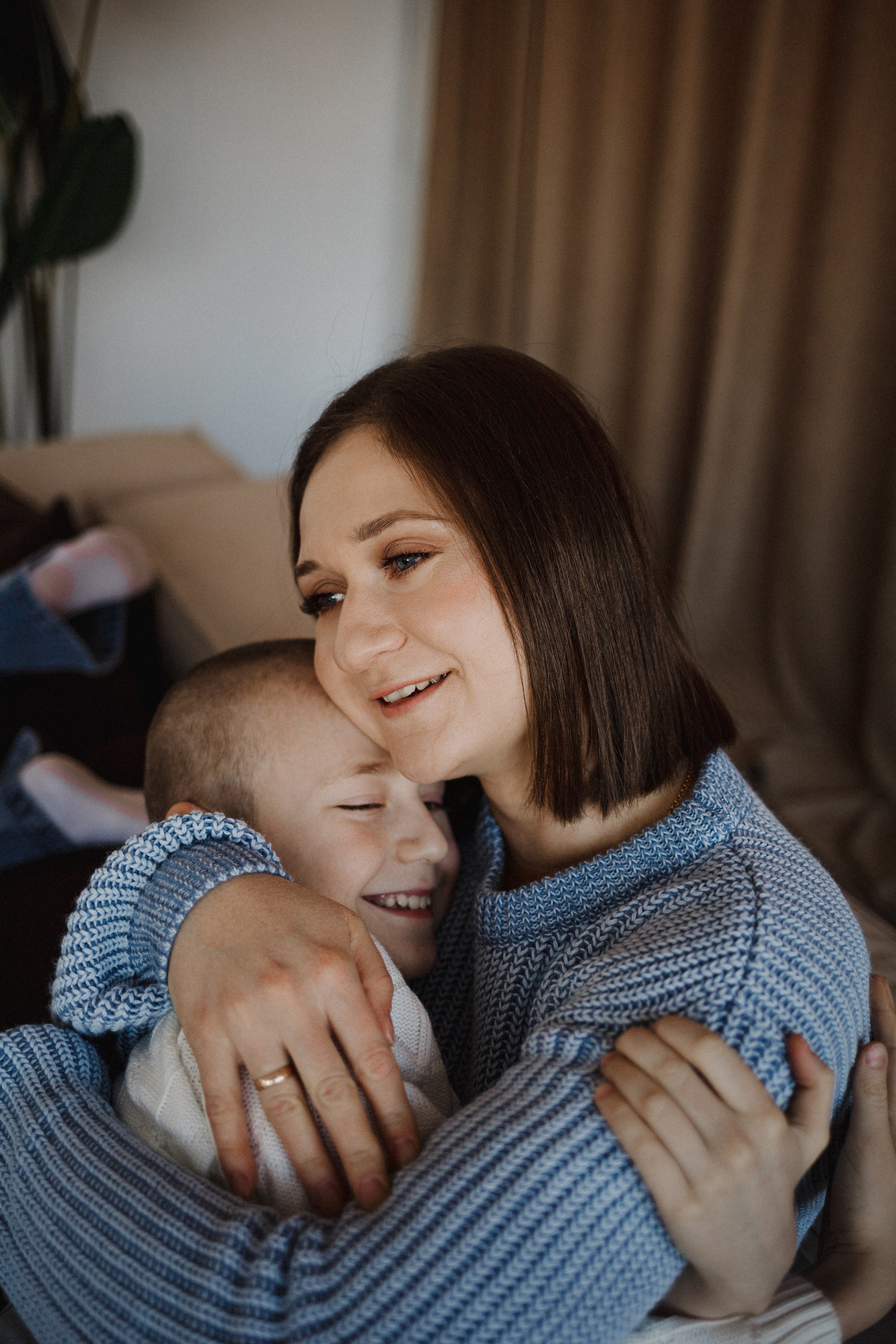 Семья Ирины. Семка в студии. Портретный и семейный фотограф в Саратове Елена Шустова