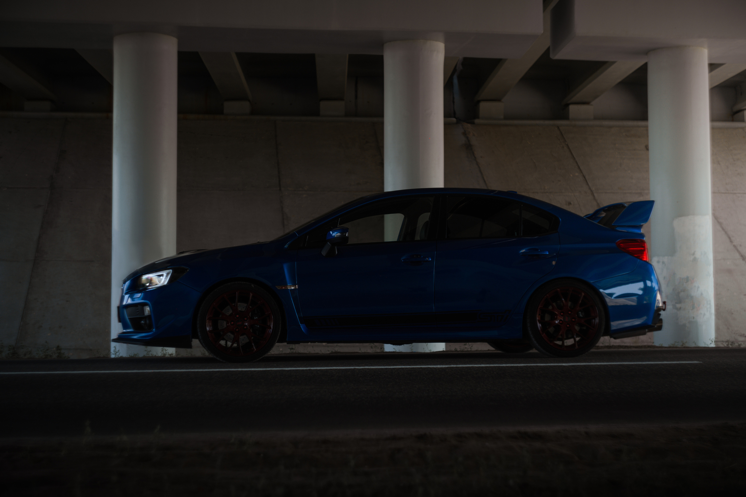 Автомобильная фото-сессия Subaru Impreza WRX STI в Калуге