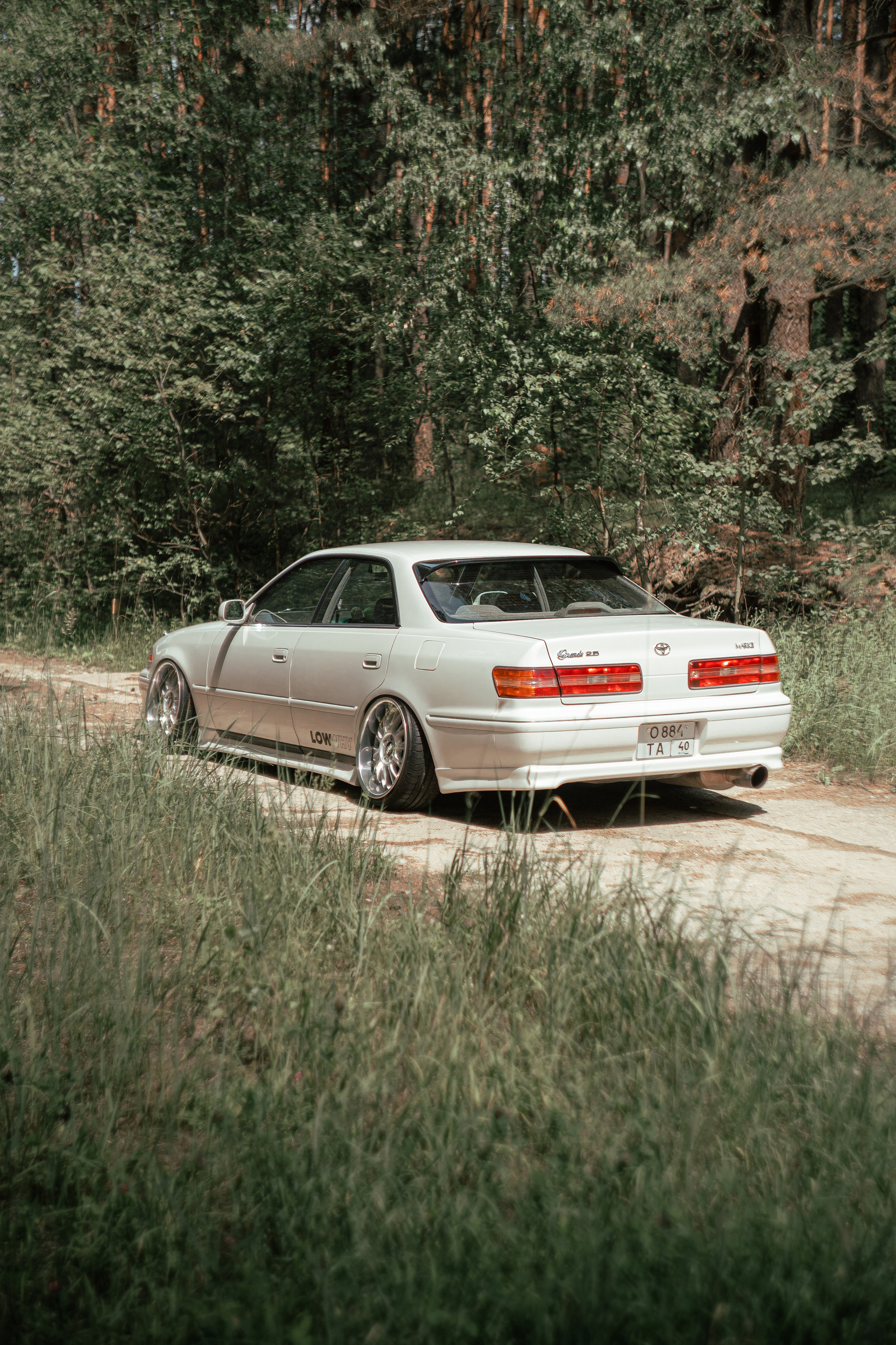 Автомобильная фото-сессия Toyota Mark II в Калуге