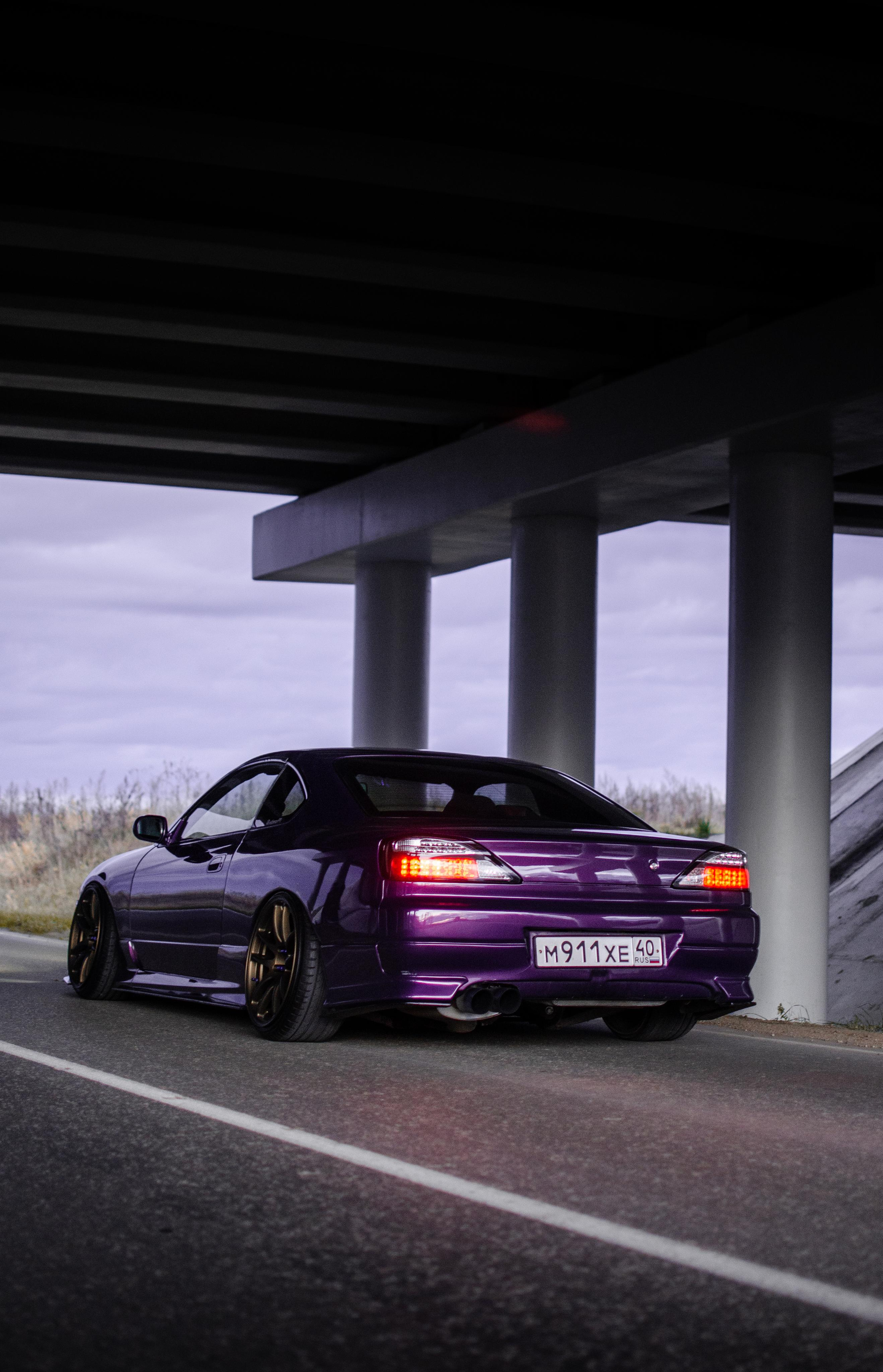 Автомобильная фото-сессия Nissan Silvia S15 Plum в Калуге