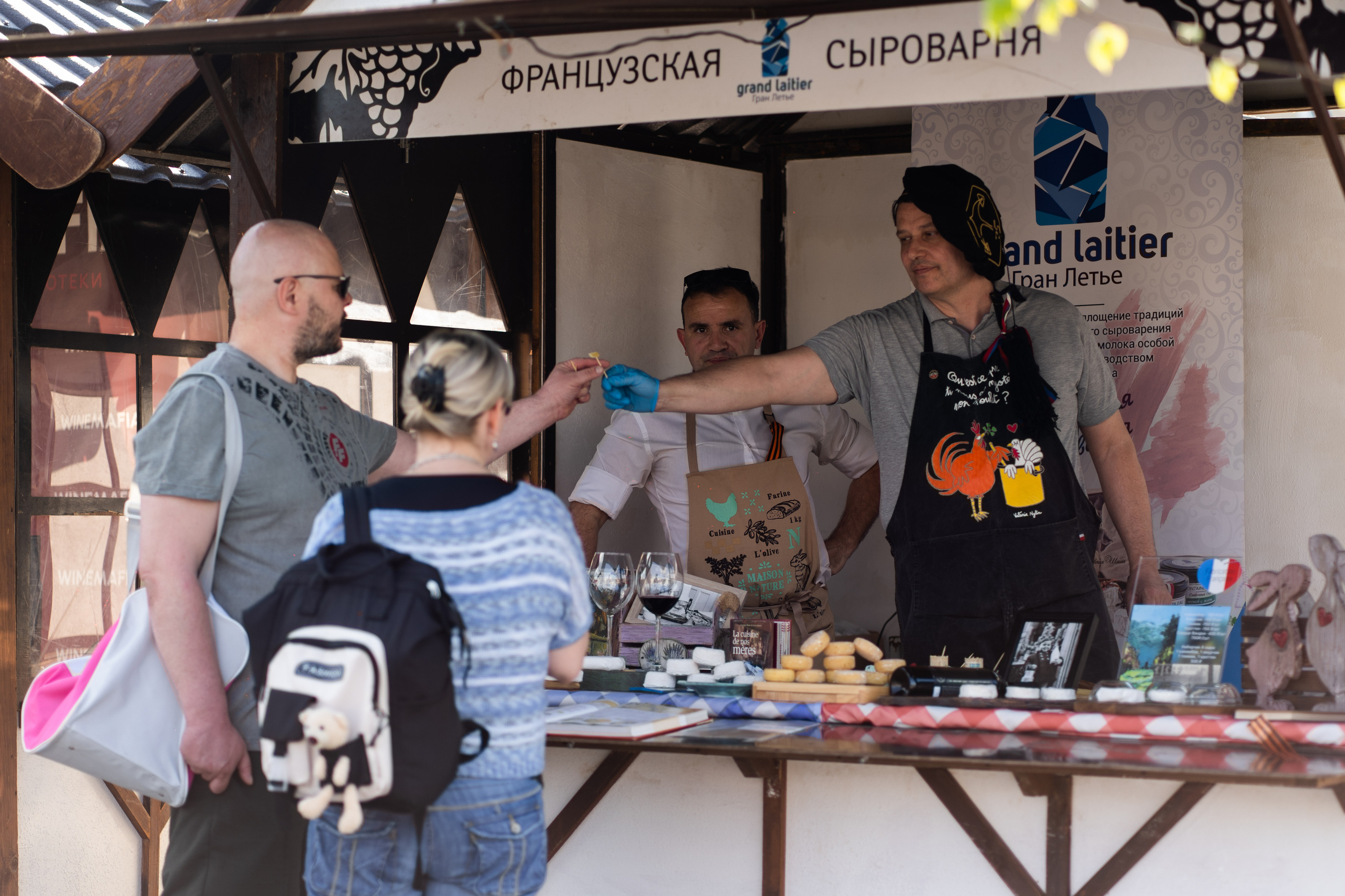 Репортажная фотосъёмка Винной ярмарки в Красногорске