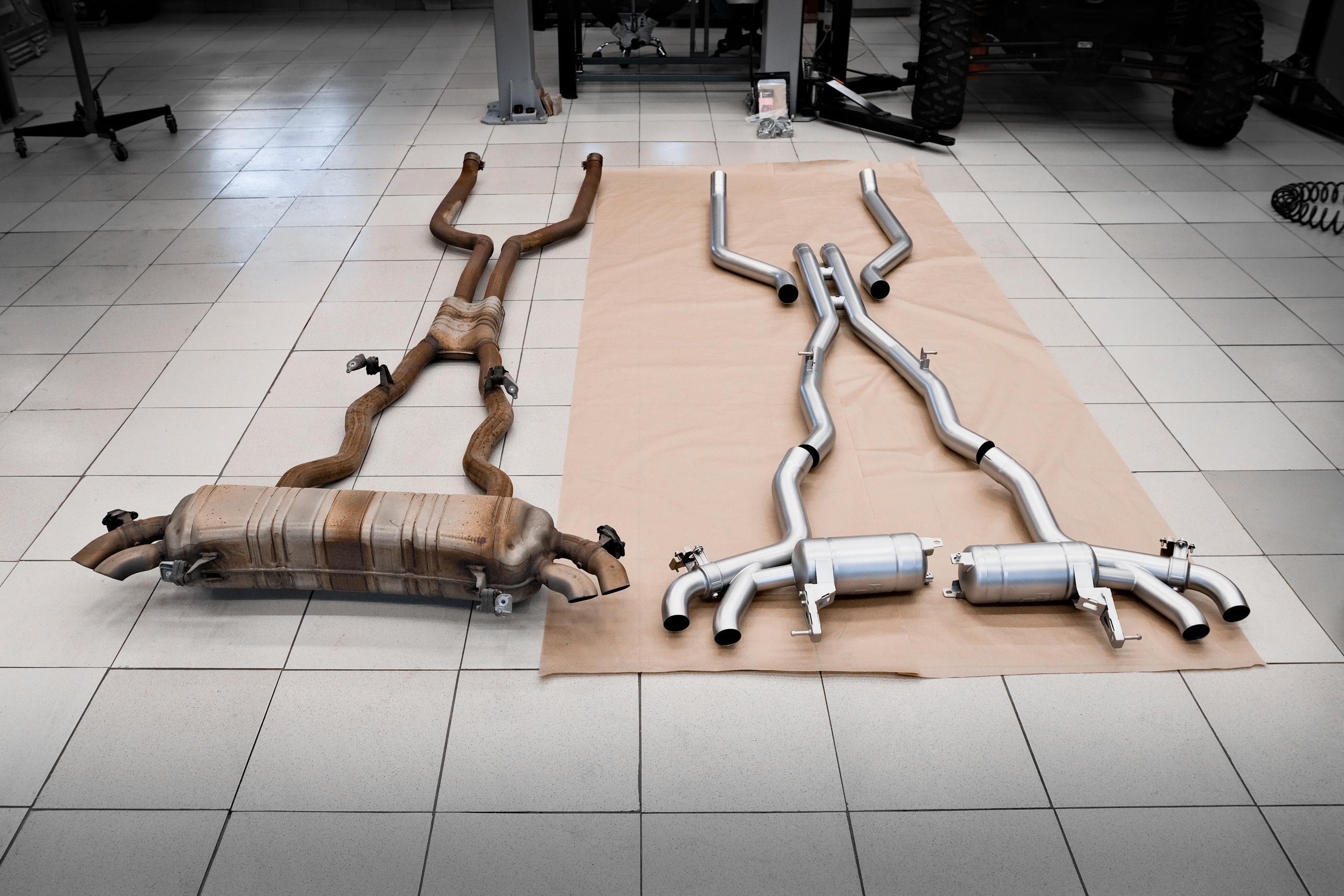 Предметная фотосъёмка для Deikin Exhaust в Калуге