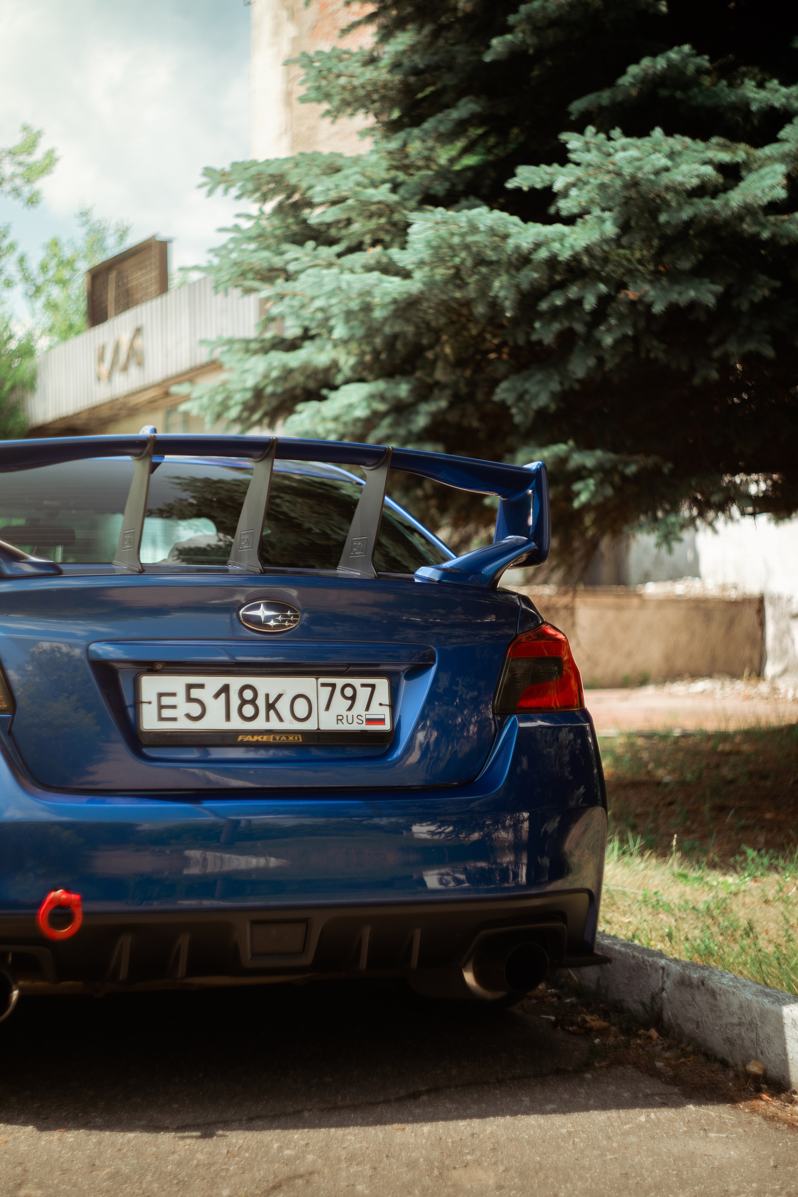 Автомобильная фото-сессия Subaru Impreza WRX STI в Калуге