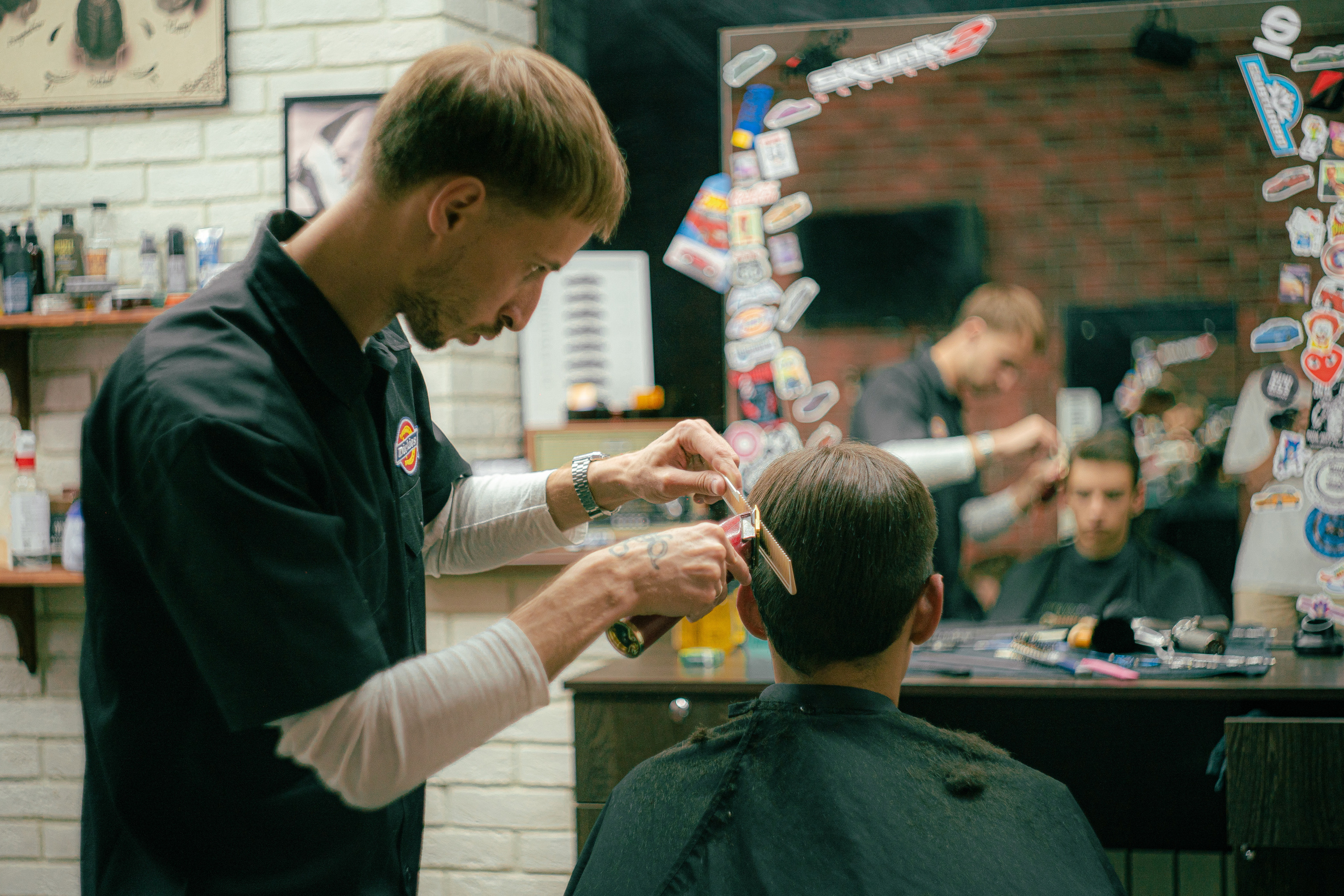 Имиджевая фото-сессия для CutRoom Barbershop в Калуге