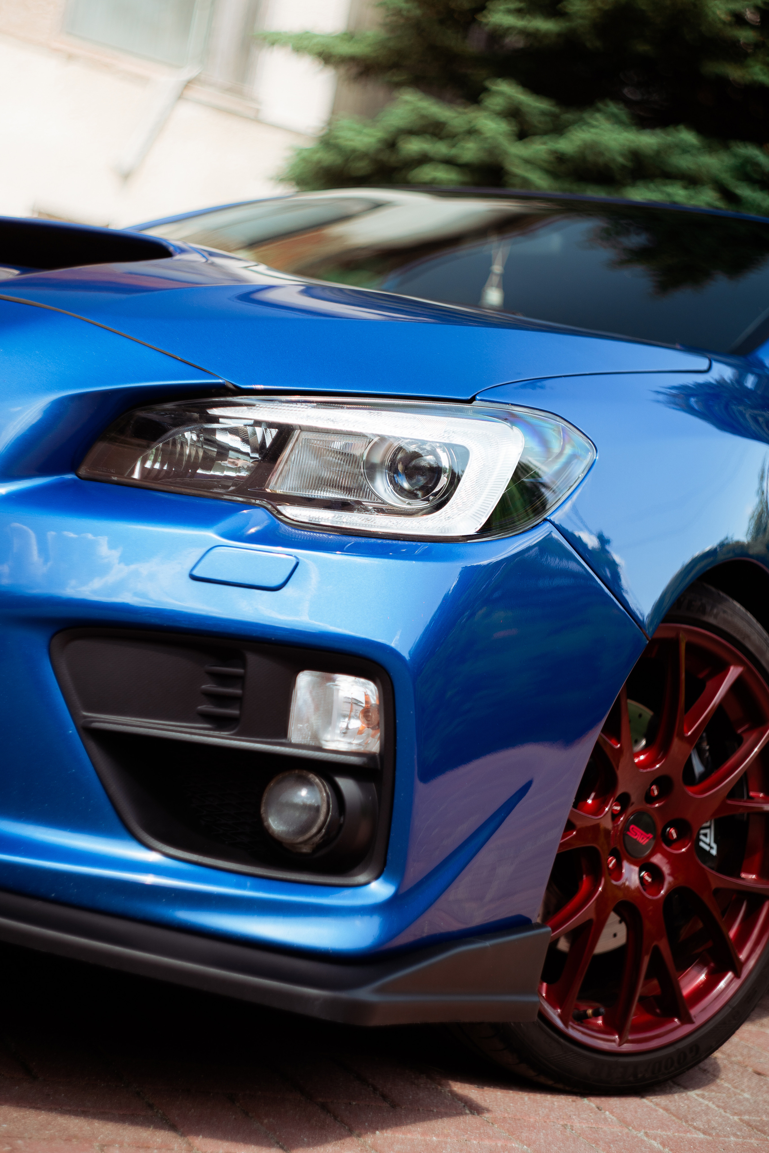 Автомобильная фото-сессия Subaru Impreza WRX STI в Калуге