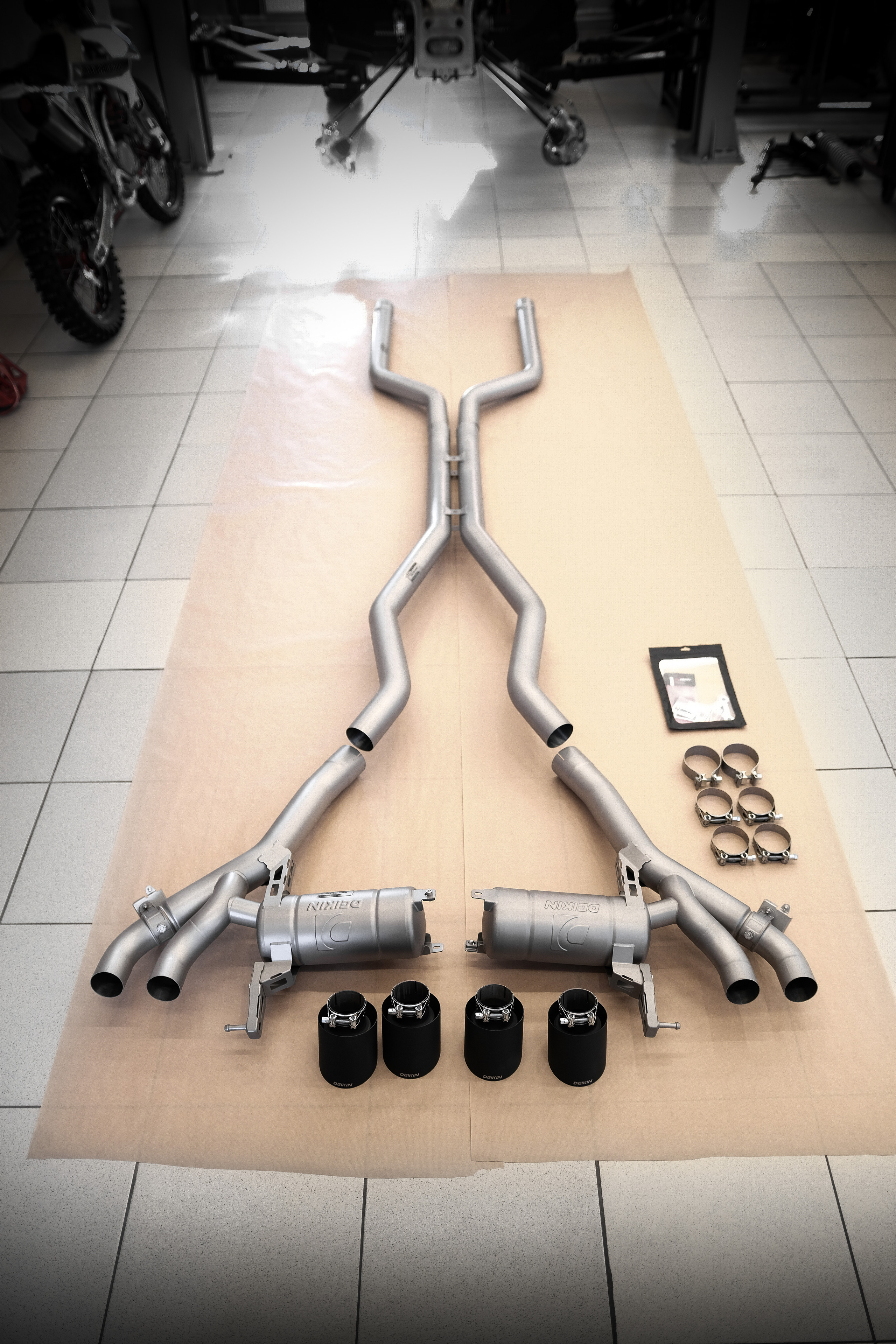 Предметная фотосъёмка для Deikin Exhaust в Калуге