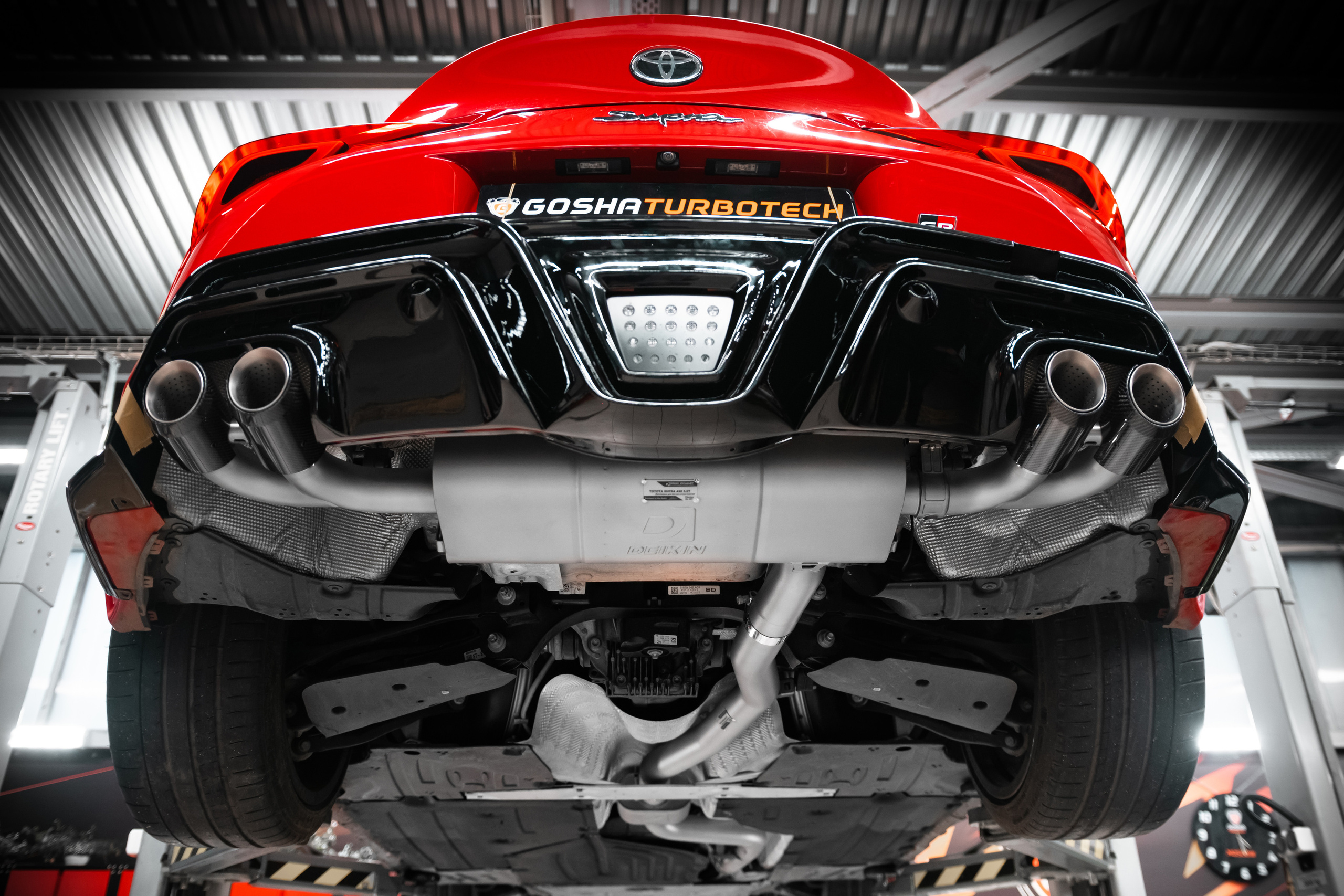 Предметная фотосъёмка для Deikin Exhaust в Калуге