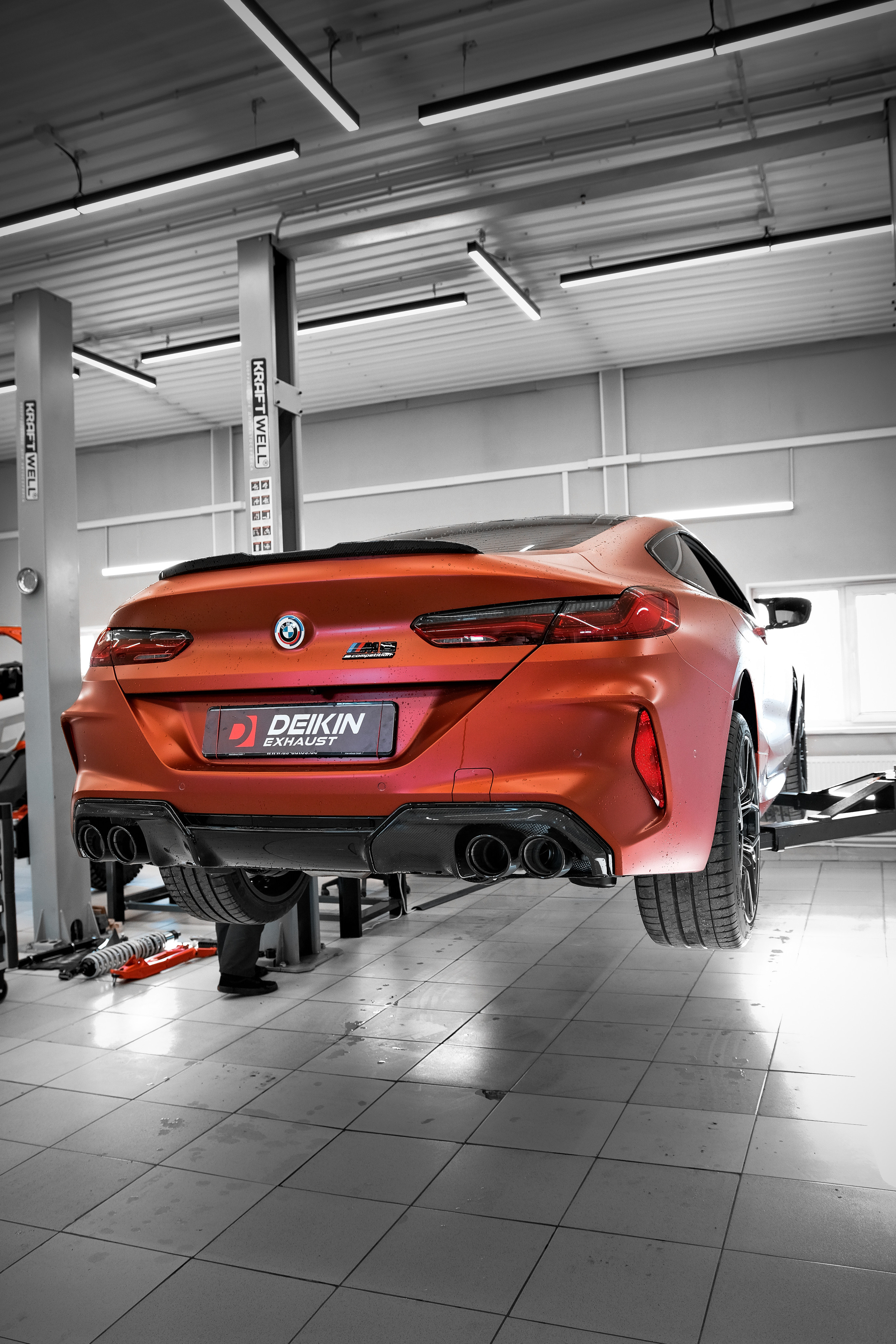 Предметная фотосъёмка для Deikin Exhaust в Калуге