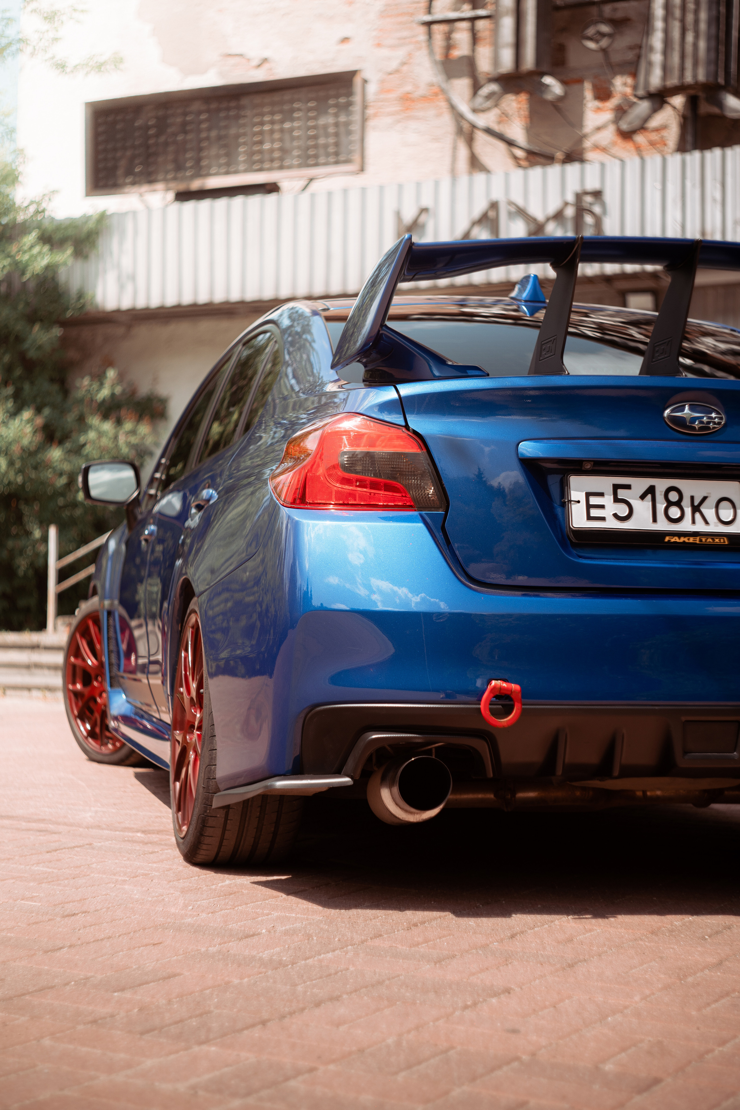 Автомобильная фото-сессия Subaru Impreza WRX STI в Калуге