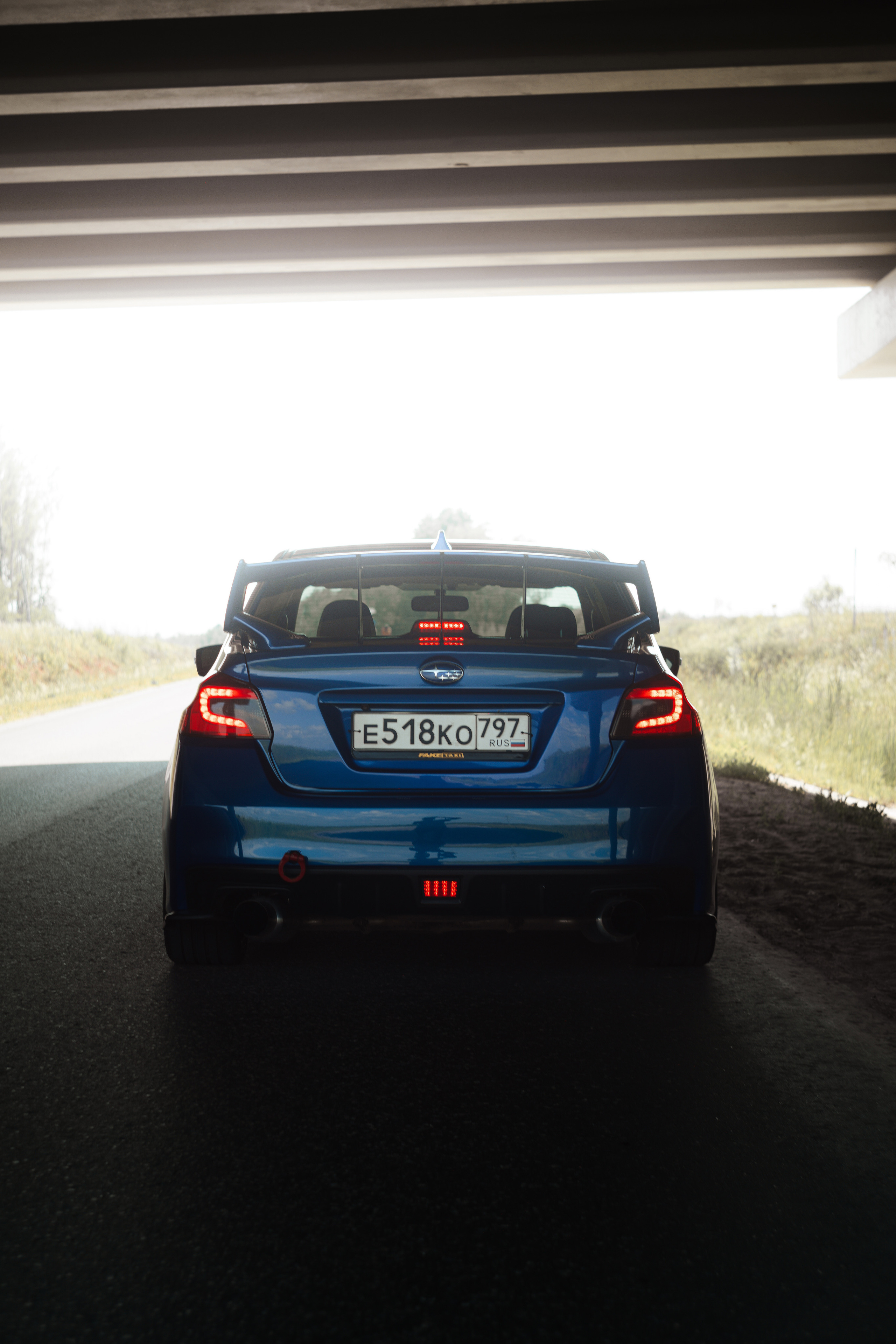 Автомобильная фото-сессия Subaru Impreza WRX STI в Калуге