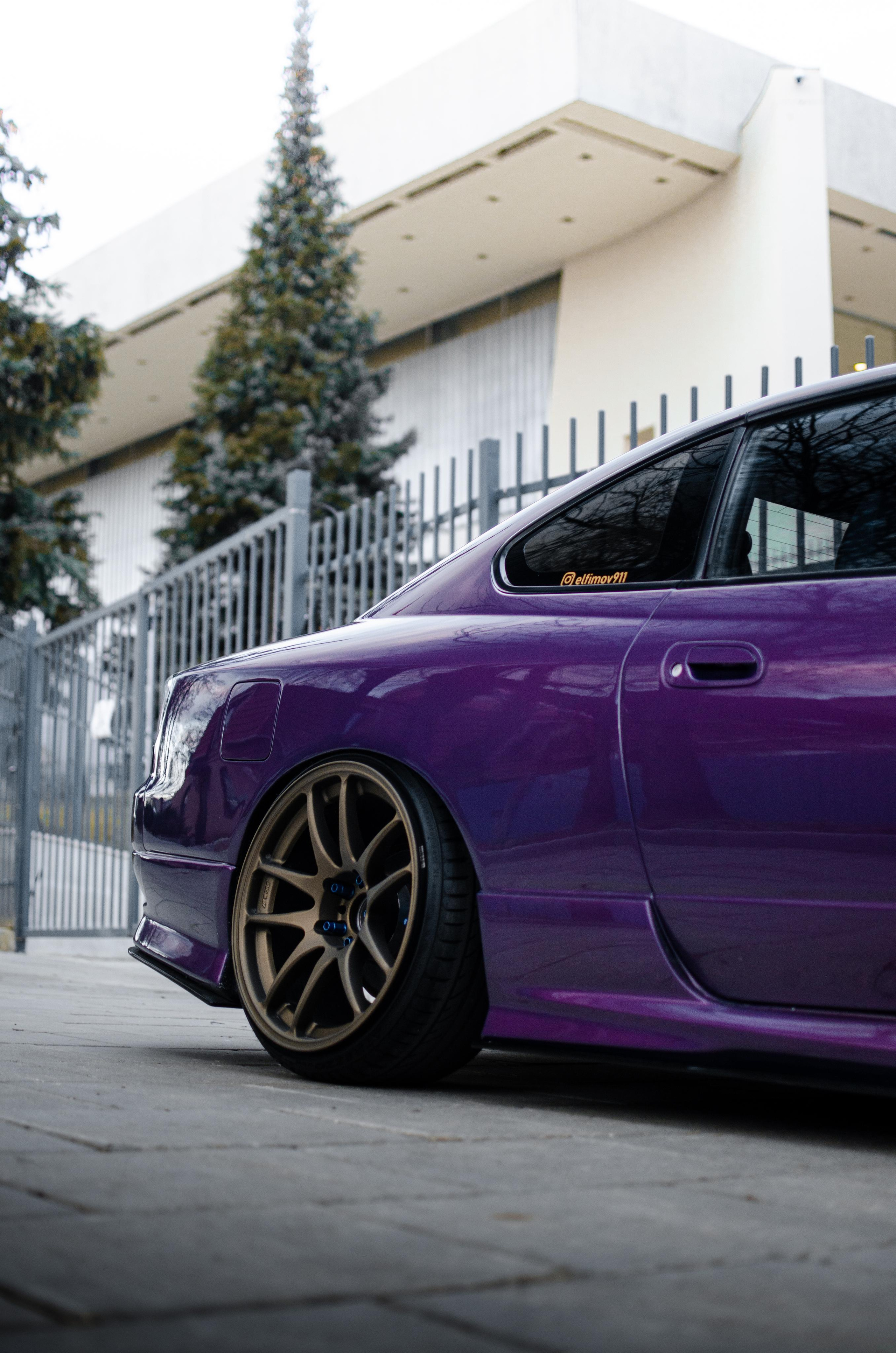 Автомобильная фото-сессия Nissan Silvia S15 Plum в Калуге