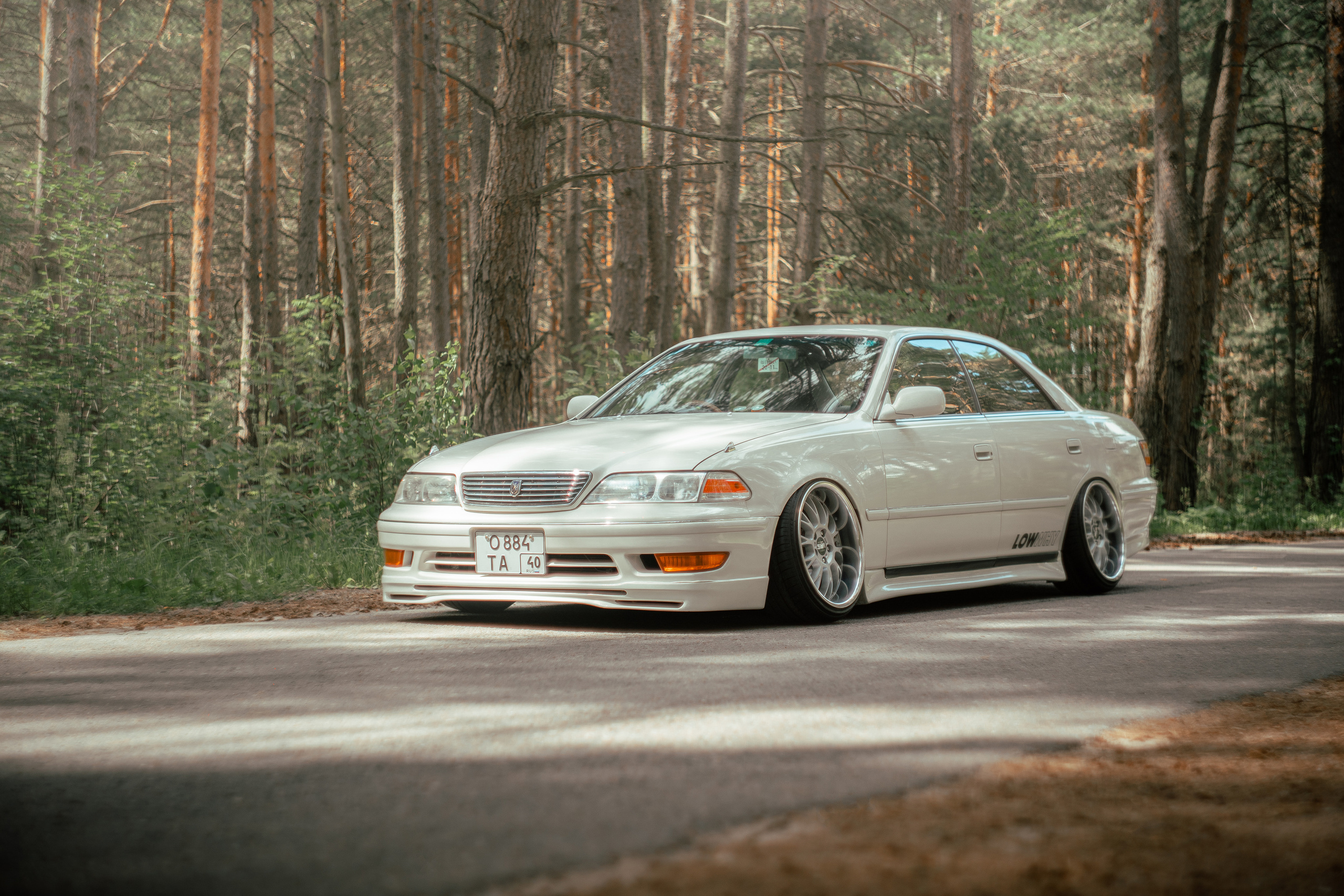 Автомобильная фото-сессия Toyota Mark II в Калуге