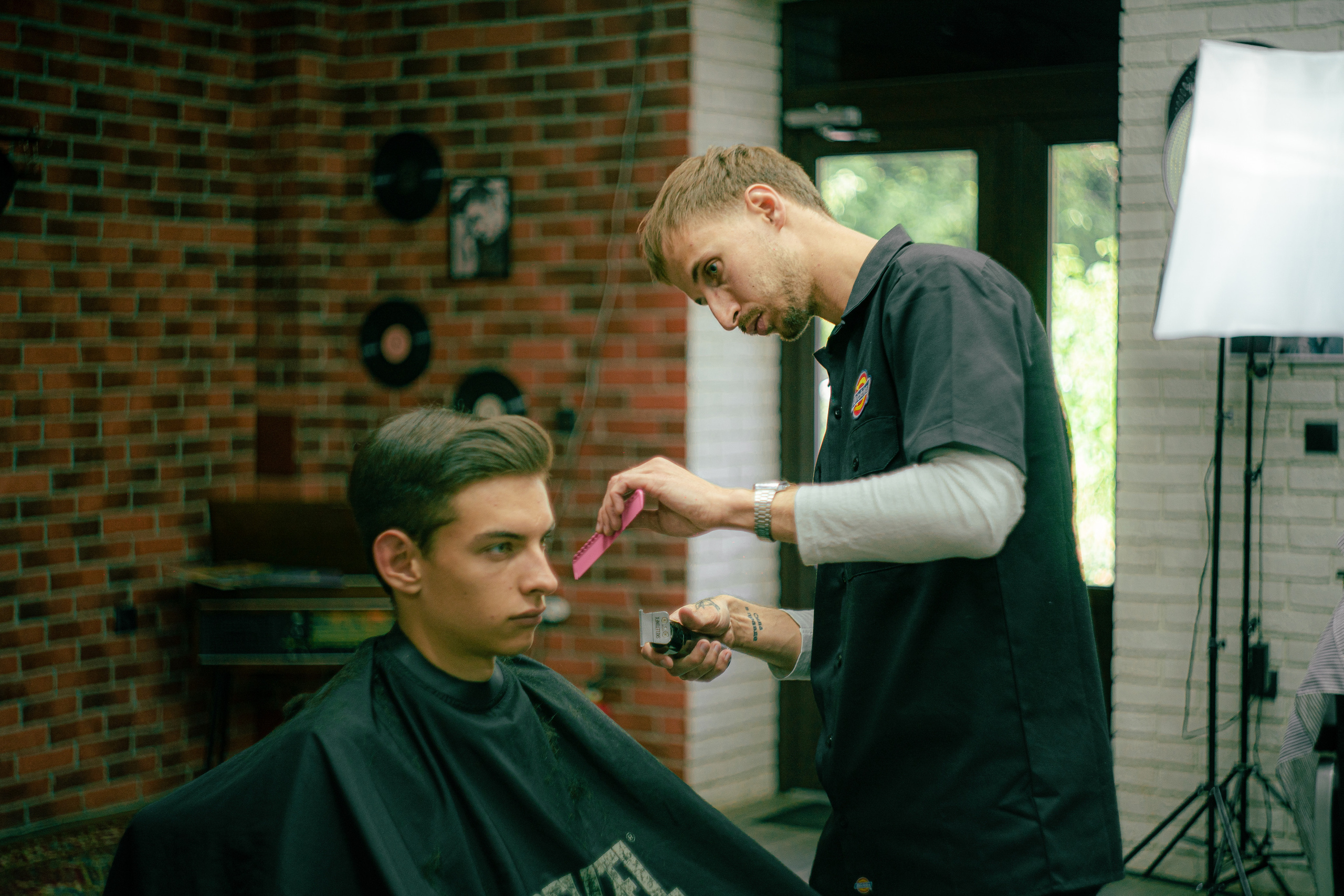 Имиджевая фото-сессия для CutRoom Barbershop в Калуге