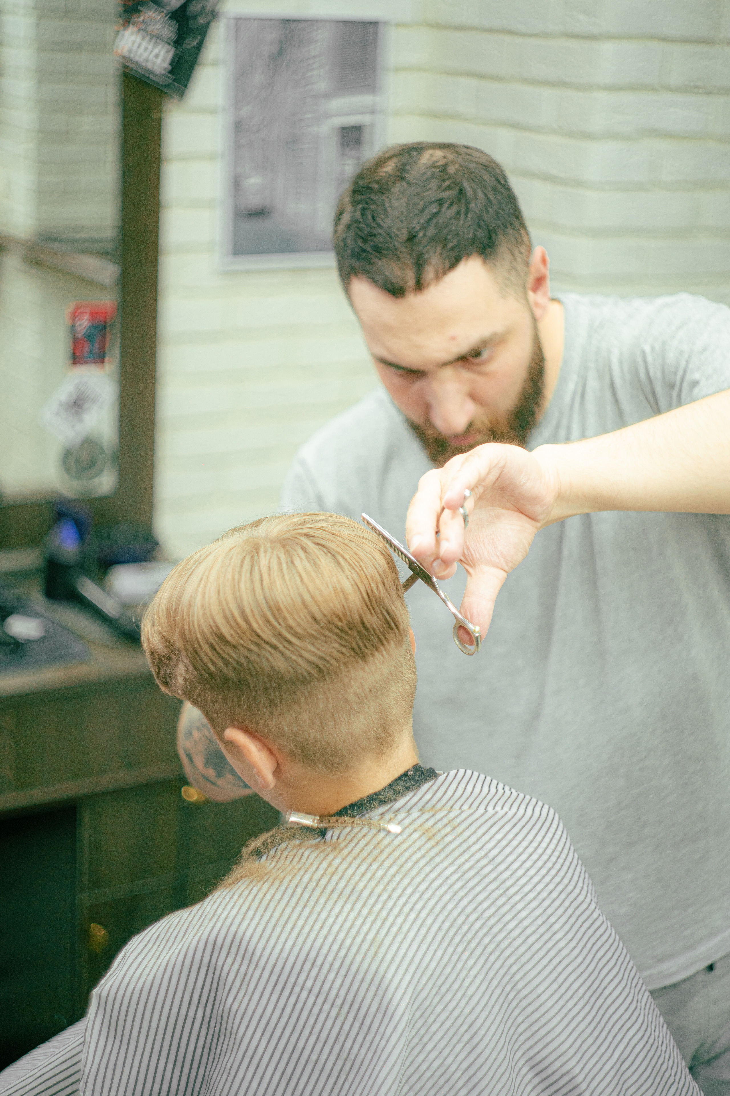 Имиджевая фото-сессия для CutRoom Barbershop в Калуге